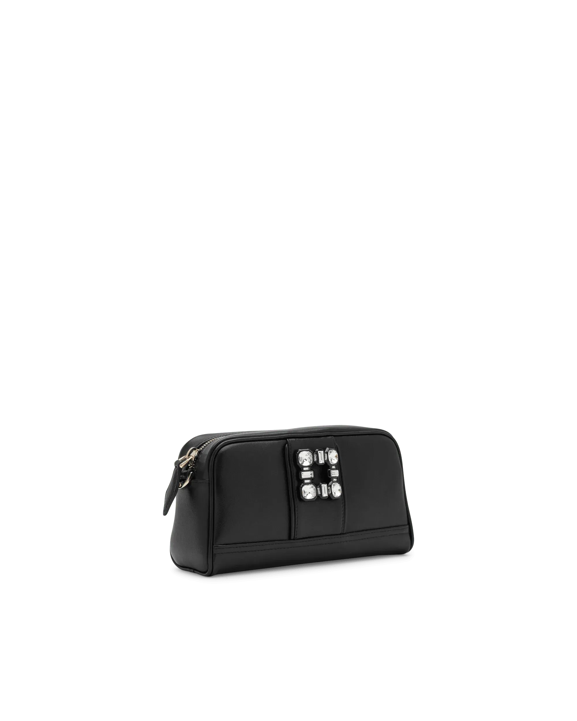 Walky Viv' Strass Buckle Leather Camera Bag - DIHSAN