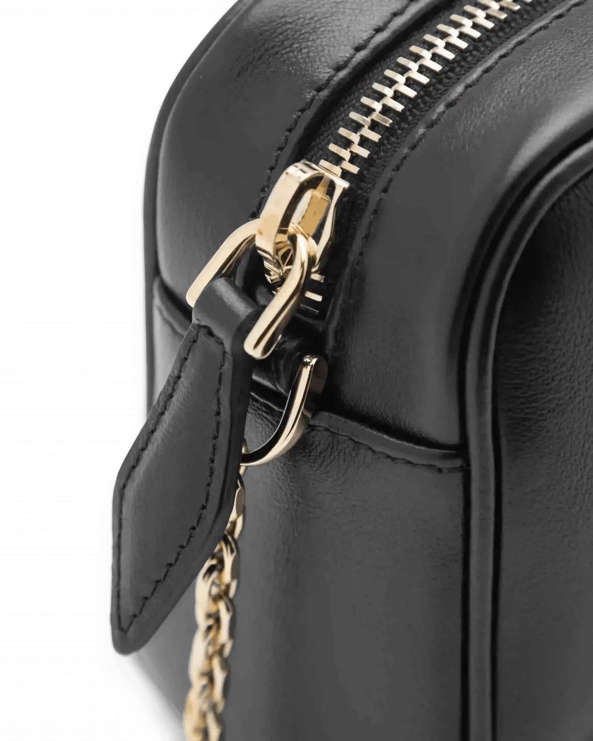Walky Viv' Strass Buckle Leather Camera Bag - DIHSAN