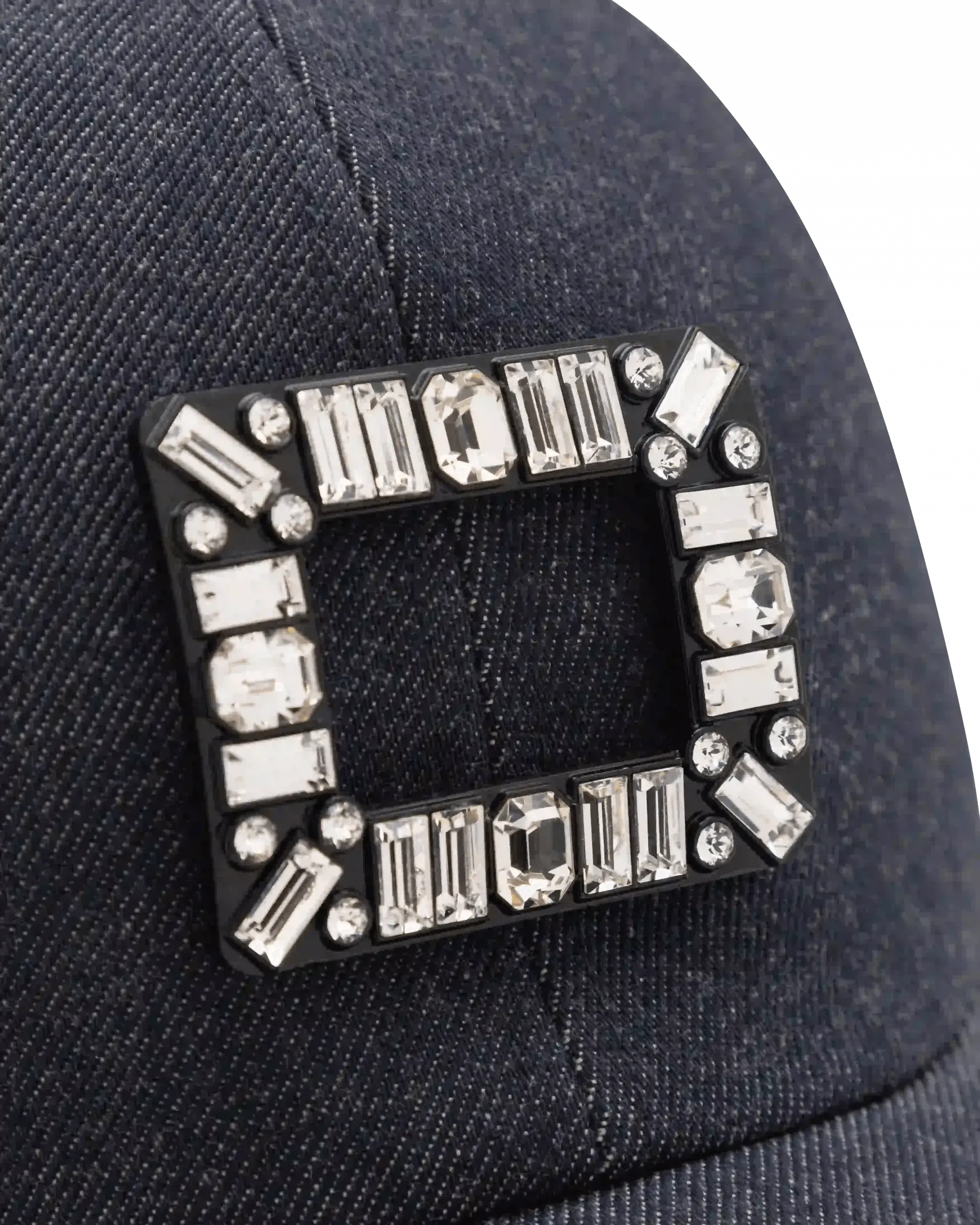 Strass Buckle Baseball Cap - DIHSAN