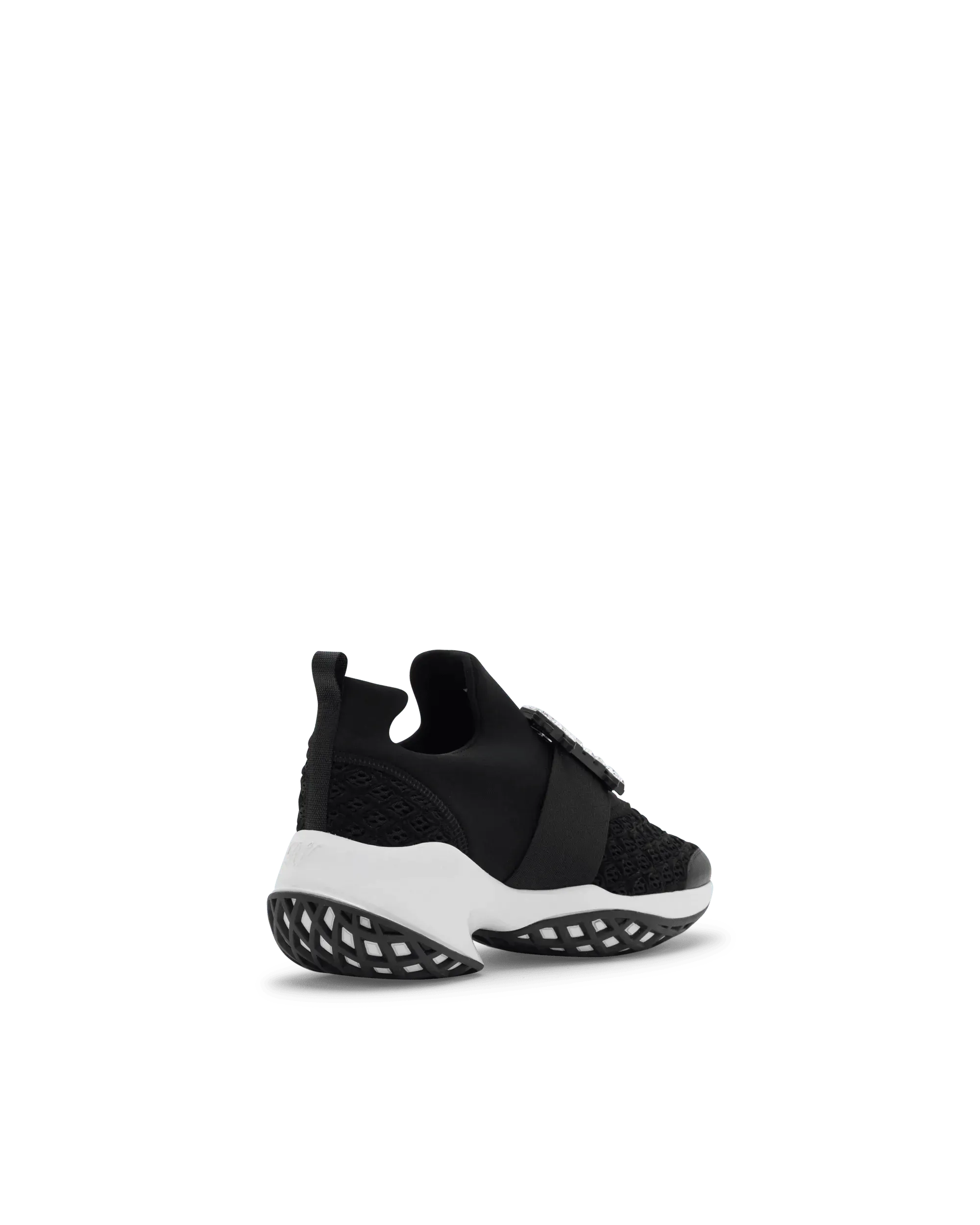 Viv Run Strass Buckle Sneakers - DIHSAN