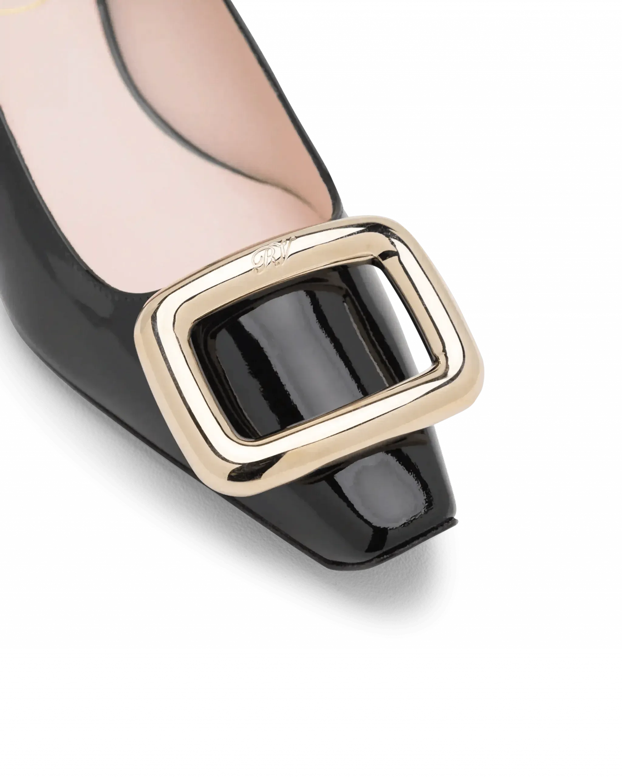 Trompette Metal Buckle Ballerinas - DIHSAN