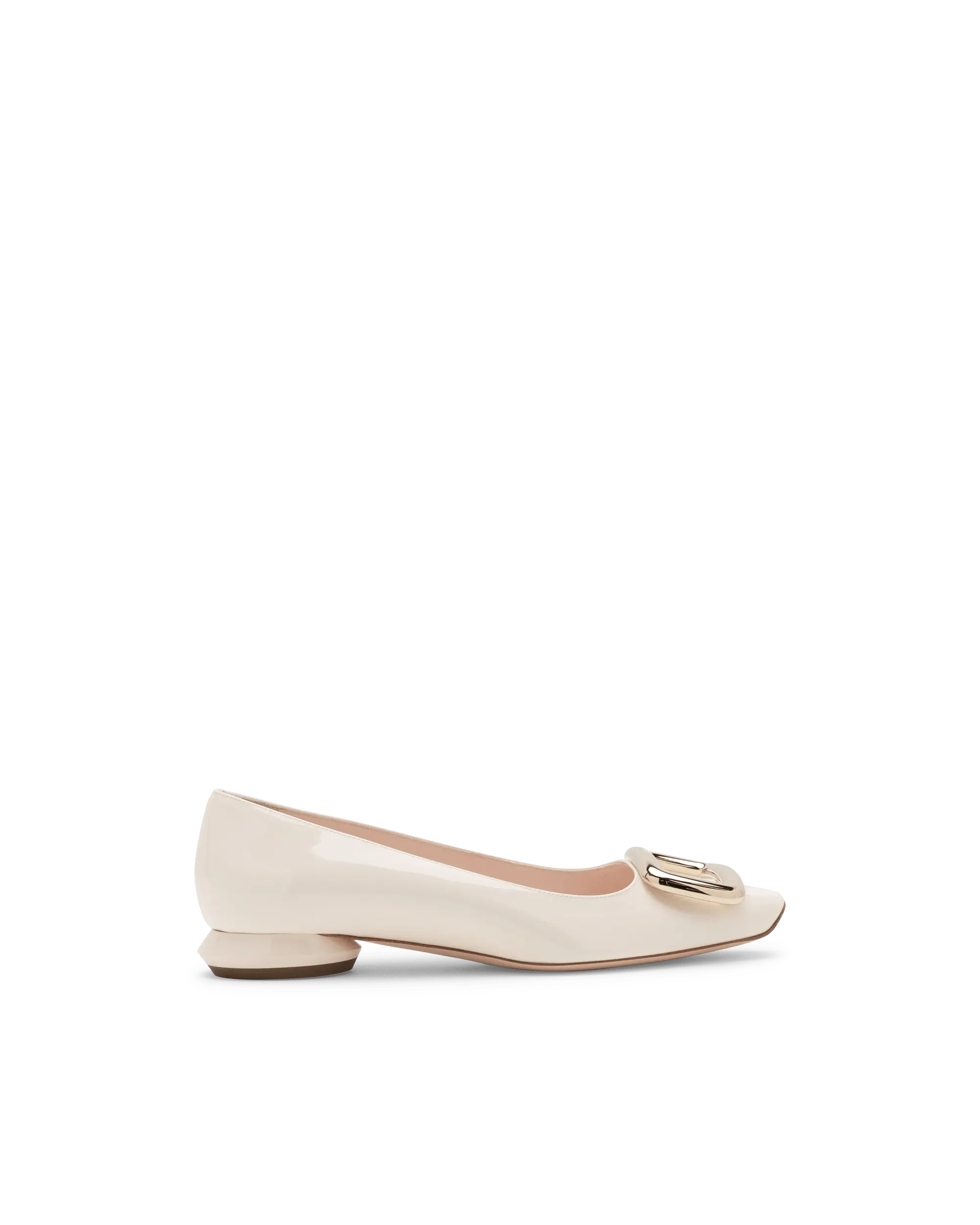 Trompette Metal Buckle Ballerinas - DIHSAN
