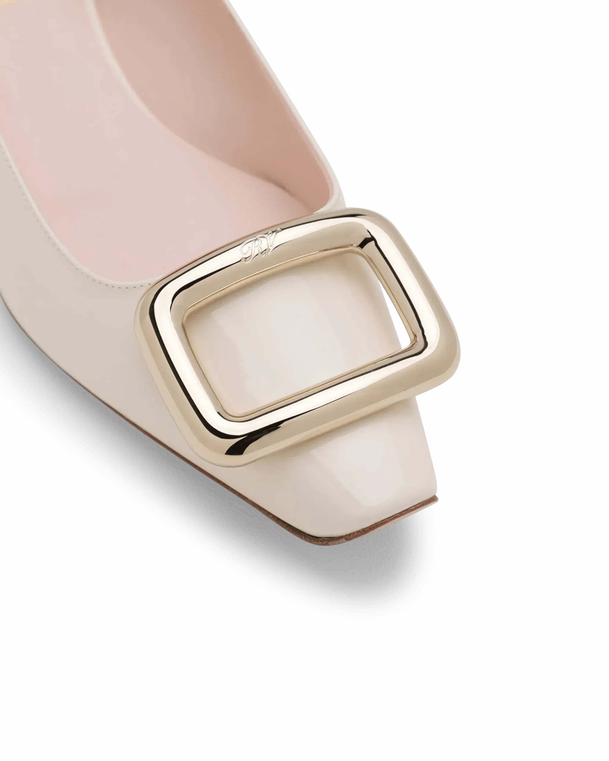 Trompette Metal Buckle Ballerinas - DIHSAN