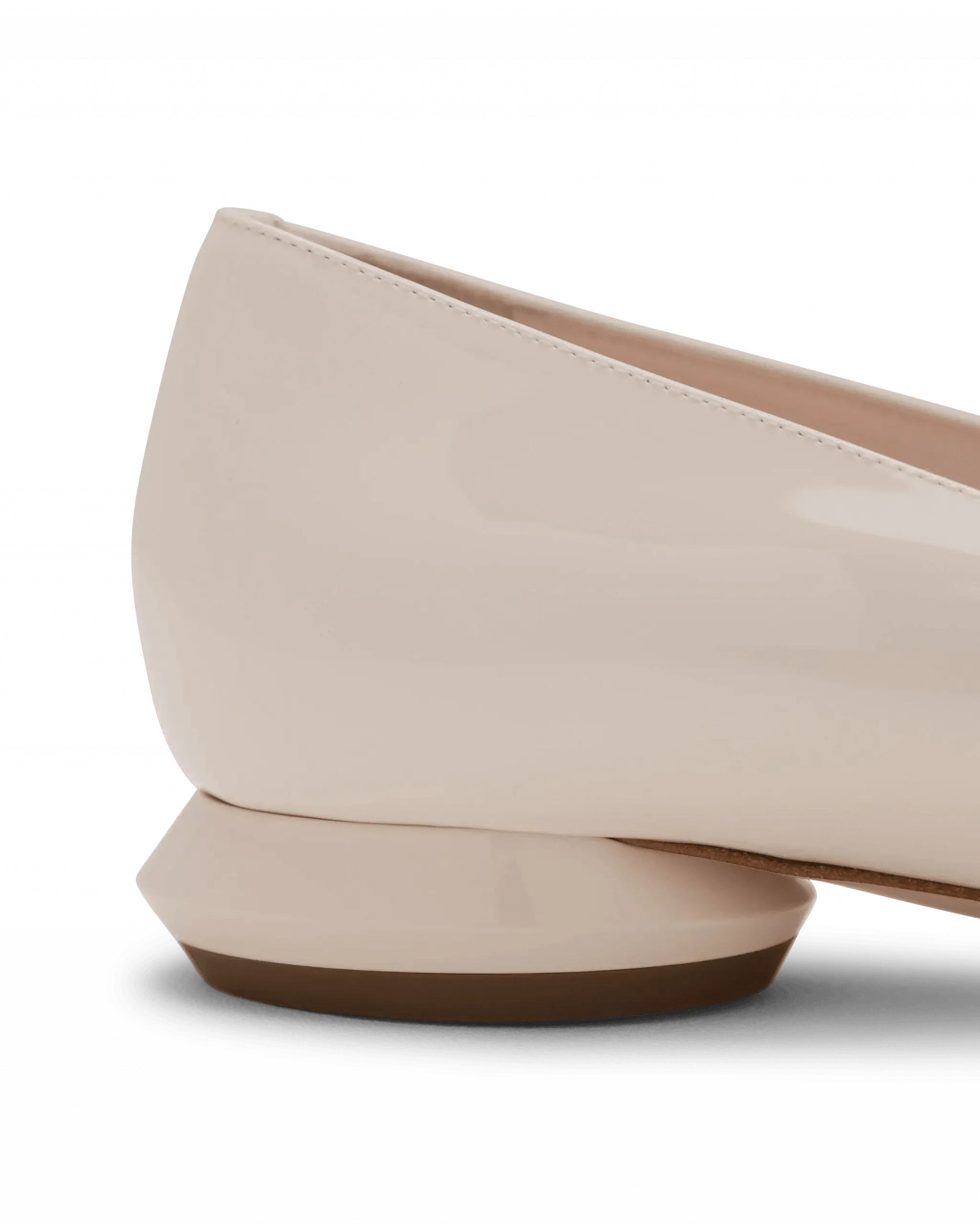 Trompette Metal Buckle Ballerinas - DIHSAN
