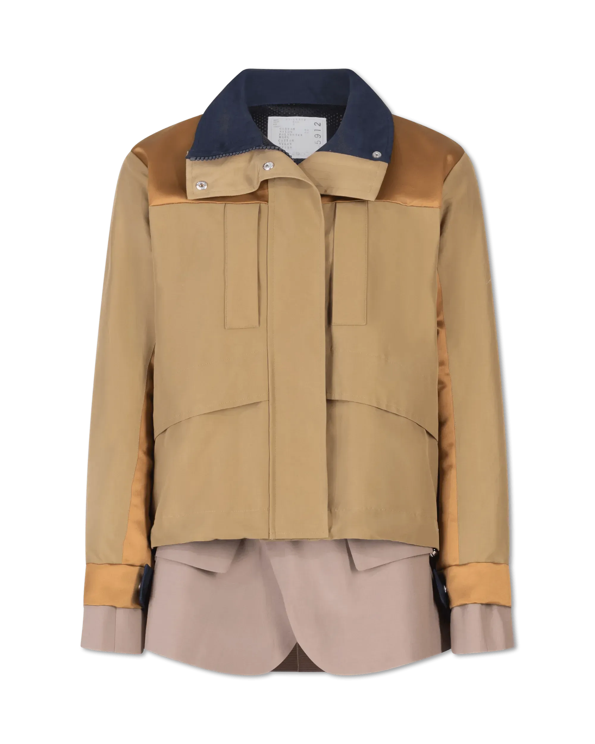 Grosgrain Mix Jacket - DIHSAN