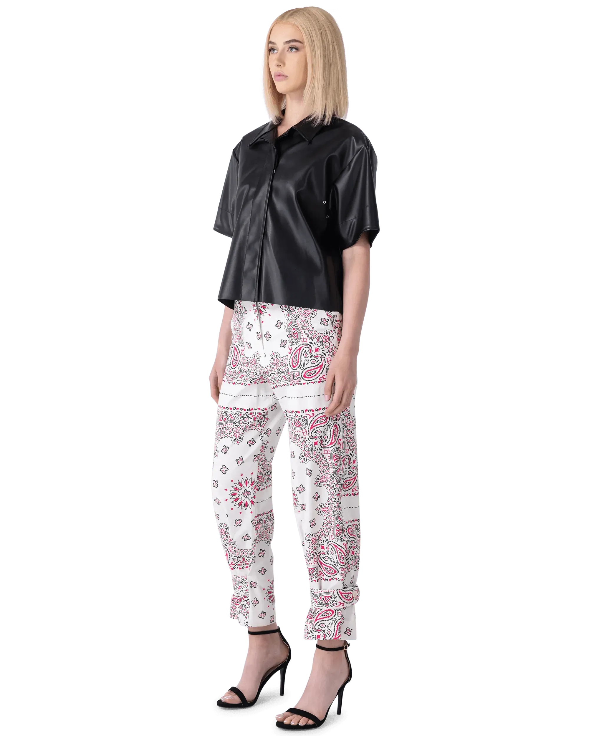 Bandana Print Pants - DIHSAN