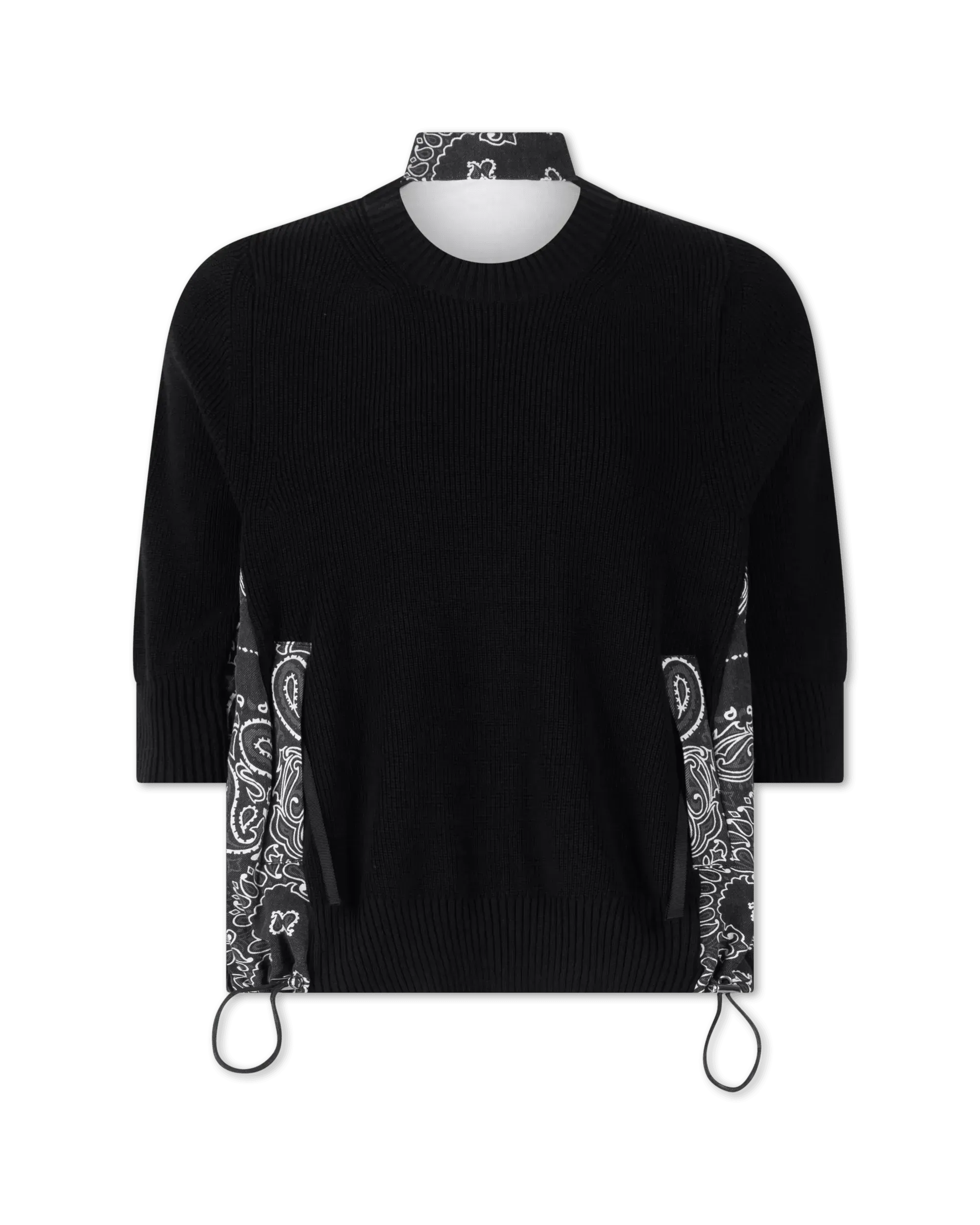 Bandana Print Sweater - DIHSAN