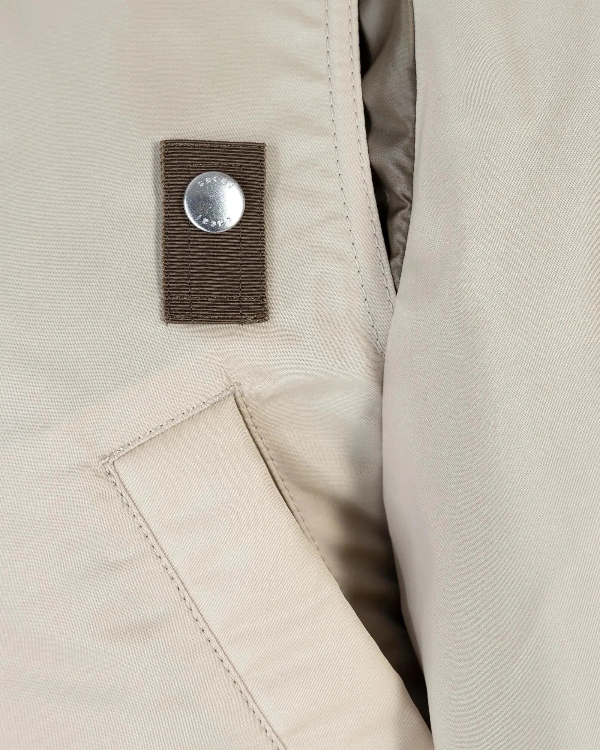 Wide Sleeve Bomber Jacket - DIHSAN