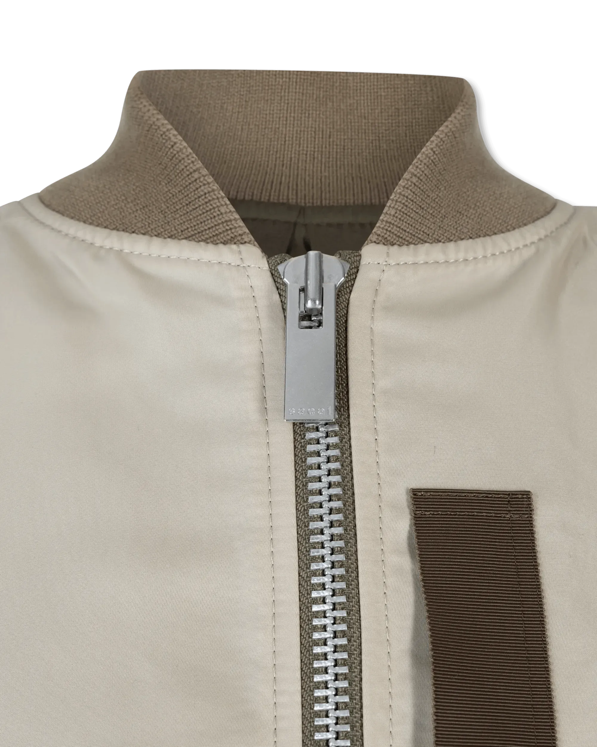 Wide Sleeve Bomber Jacket - DIHSAN