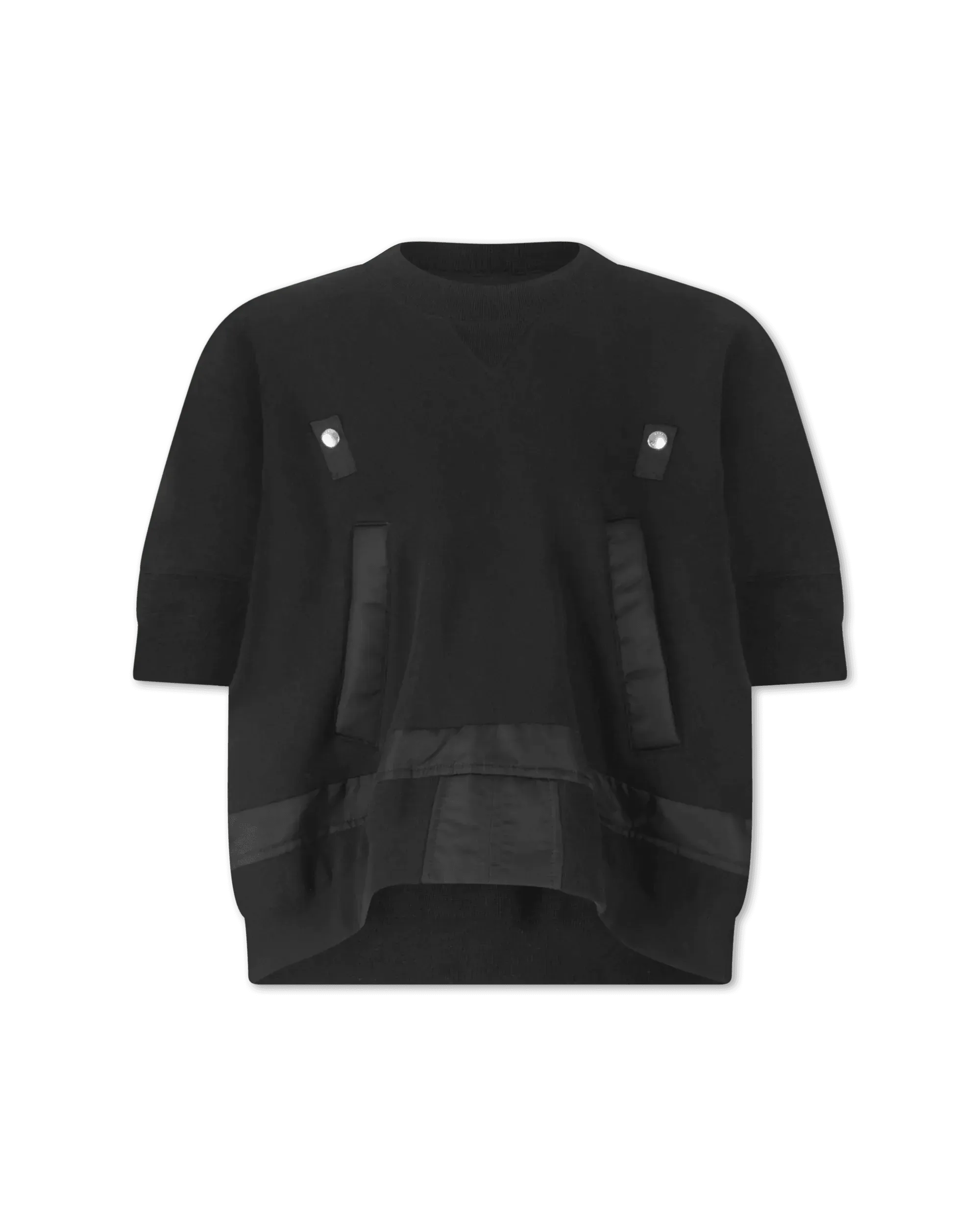 Pocketed Crewneck Sweatshirt - DIHSAN
