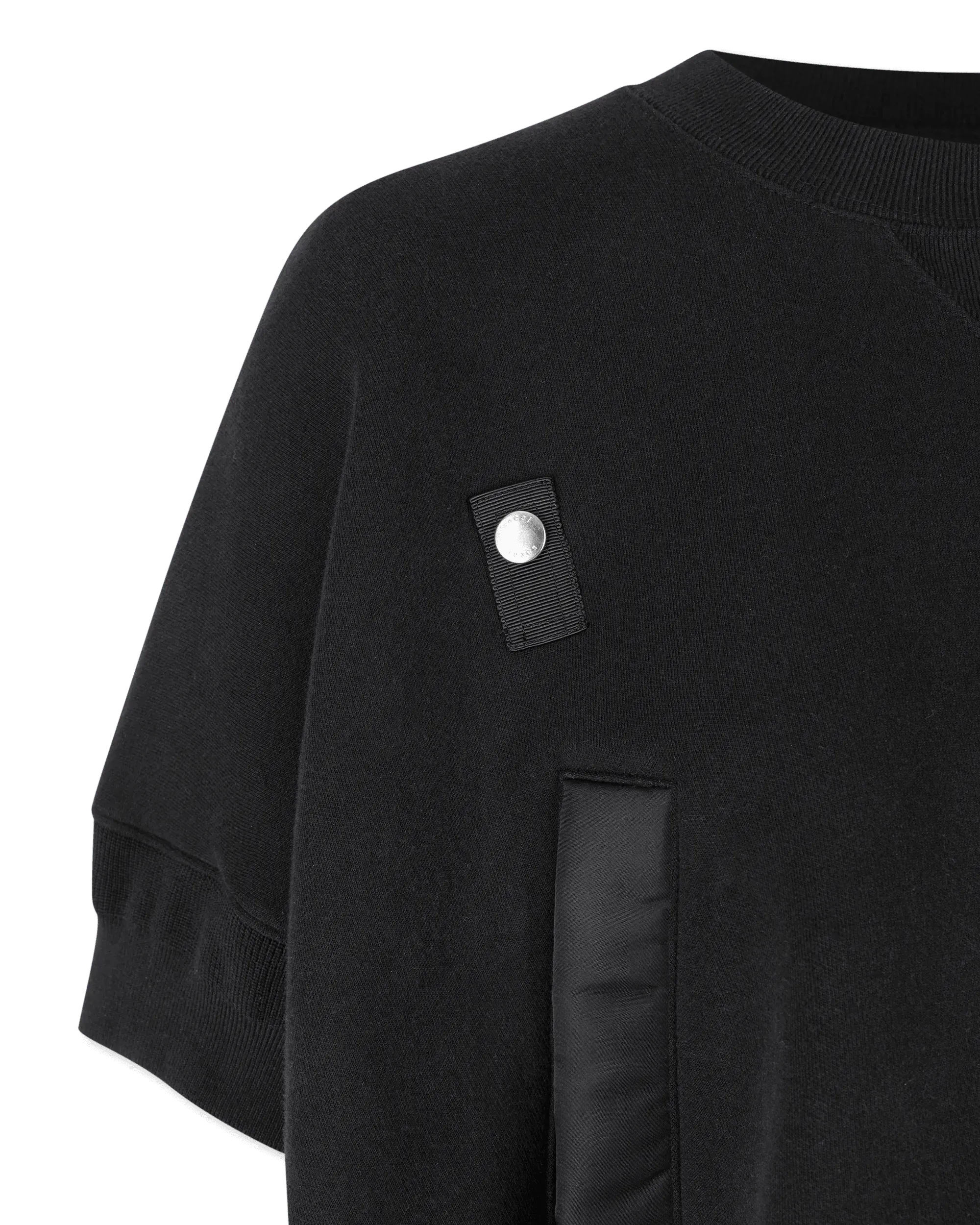 Pocketed Crewneck Sweatshirt - DIHSAN