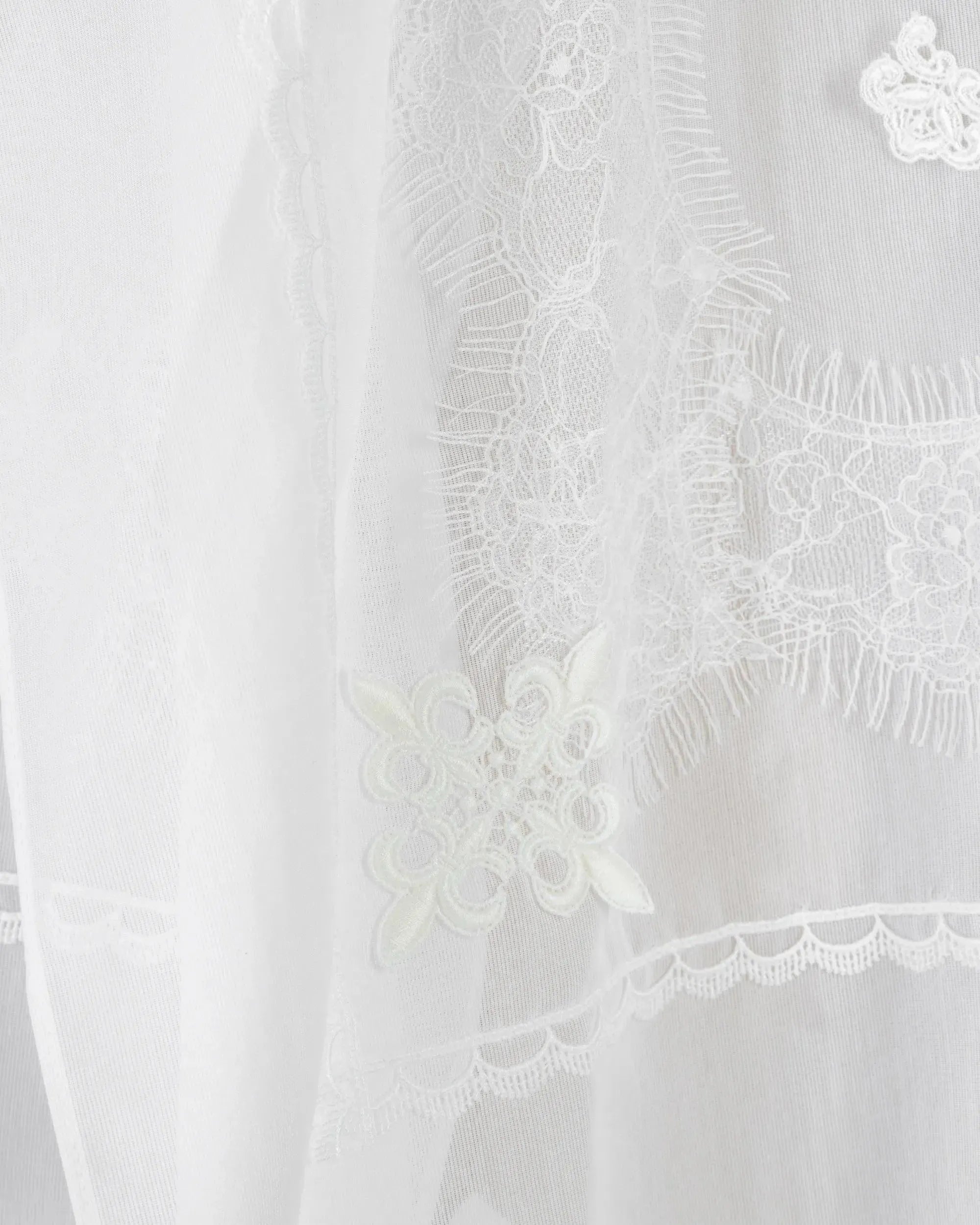 Sheer Split Back Shirt - DIHSAN