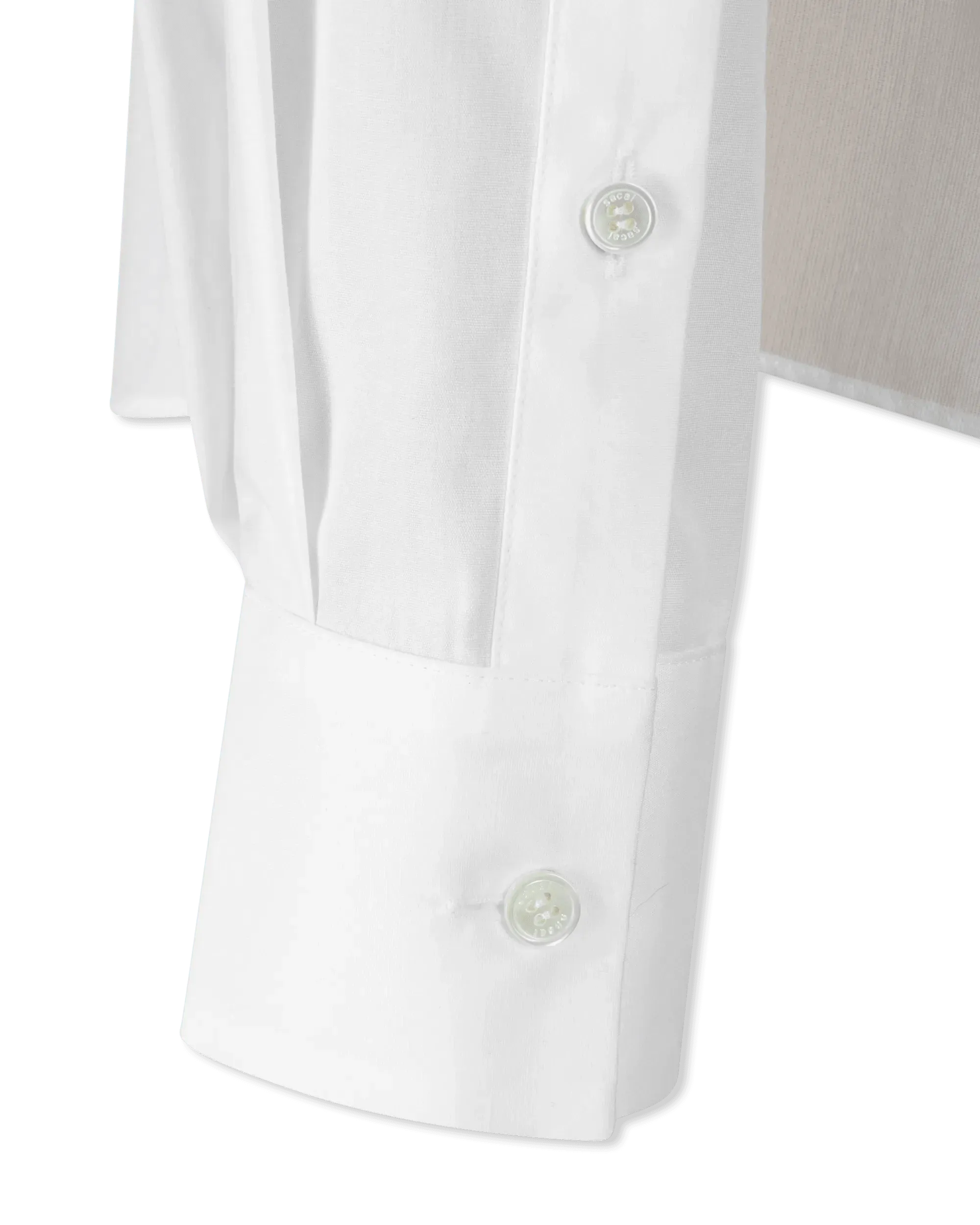 Sheer Split Back Shirt - DIHSAN