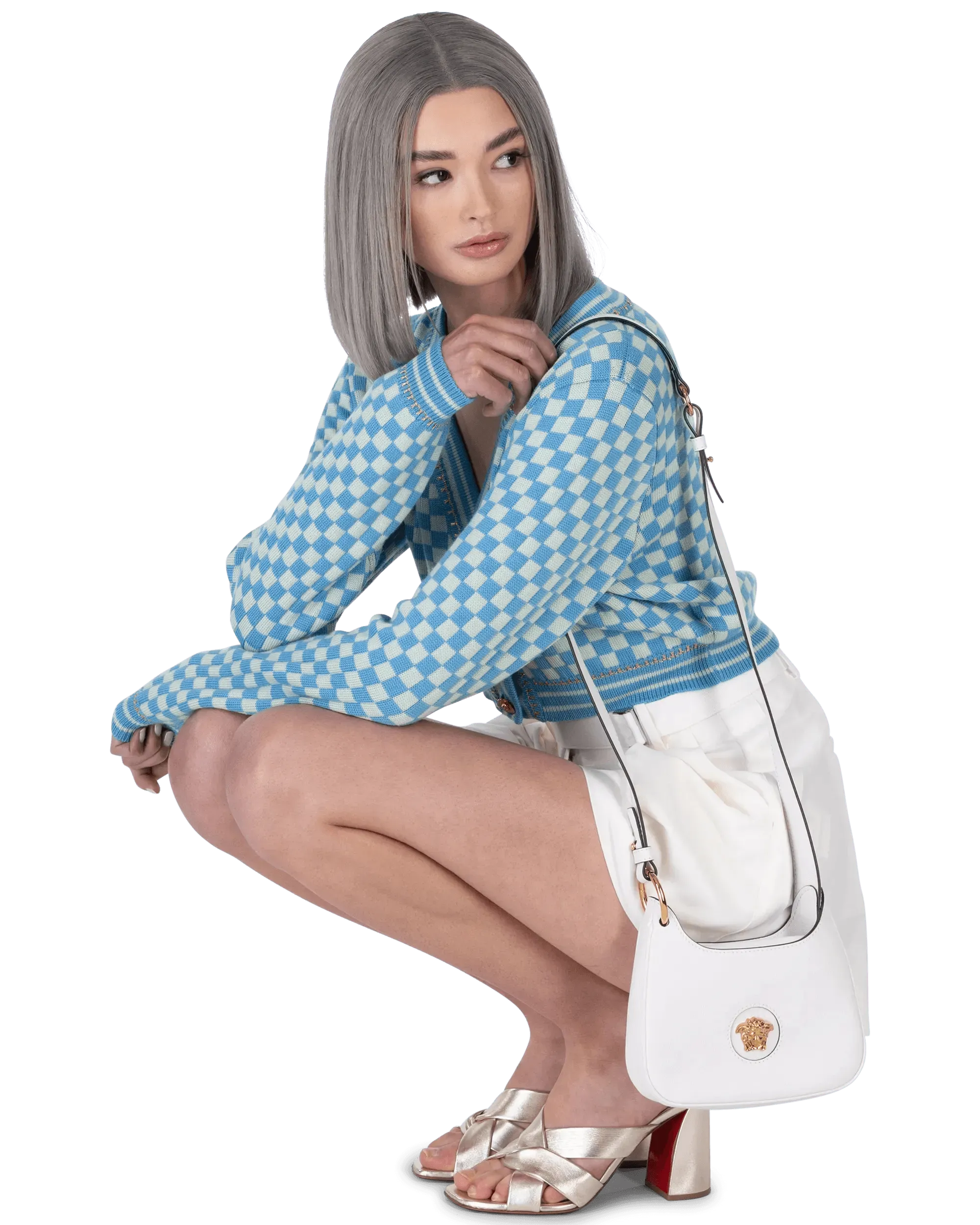 Belted Aline Shorts - DIHSAN