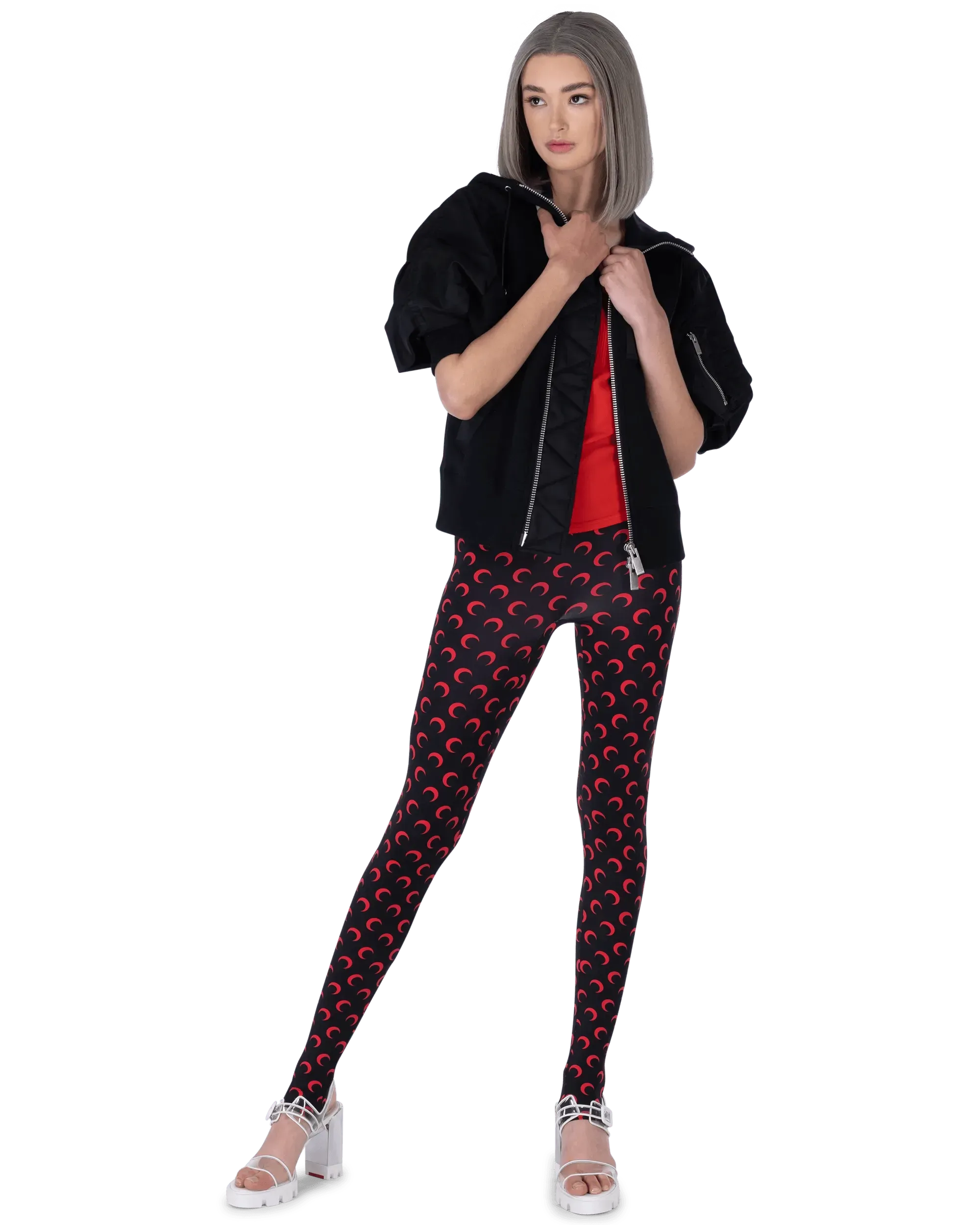 Short Sleeve Hooded Zipup Jacket - DIHSAN