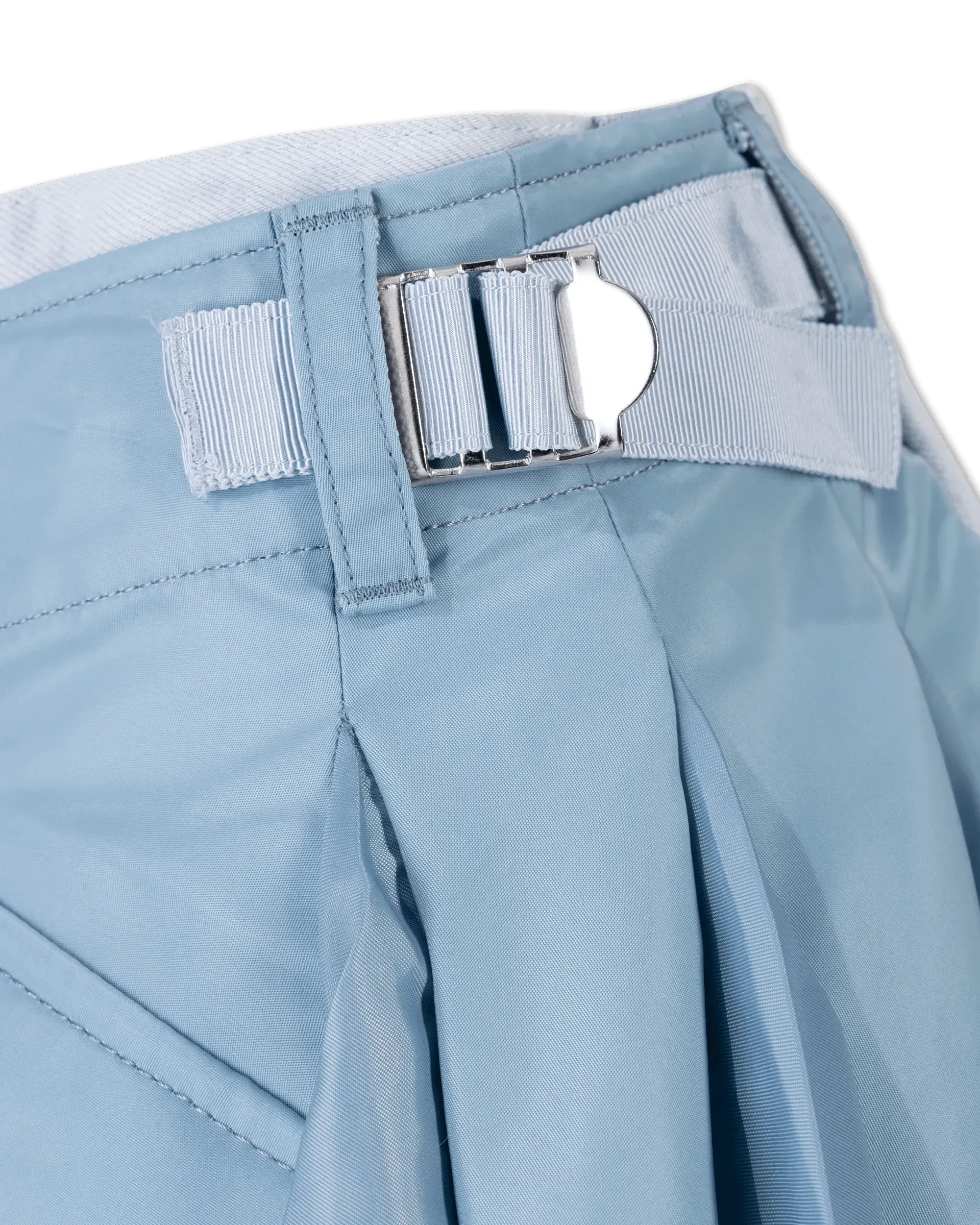 Mixed Denim Skort - DIHSAN