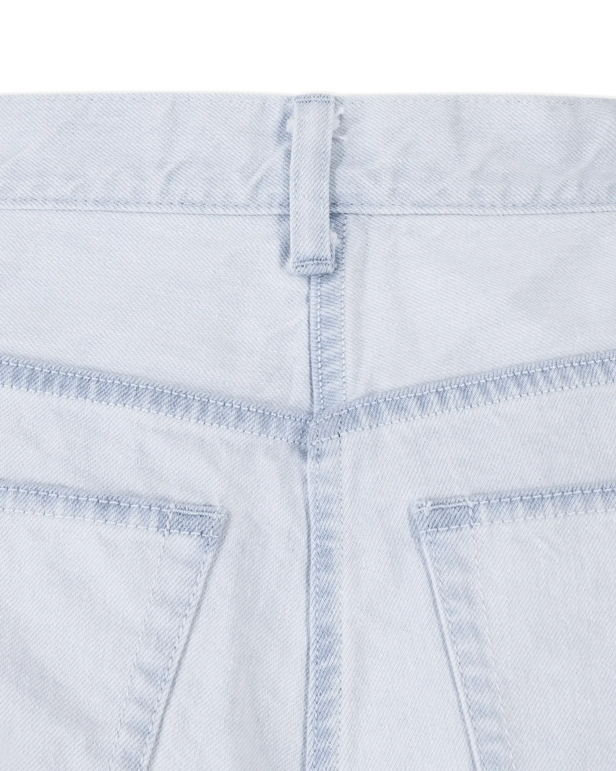 Mixed Denim Skort - DIHSAN