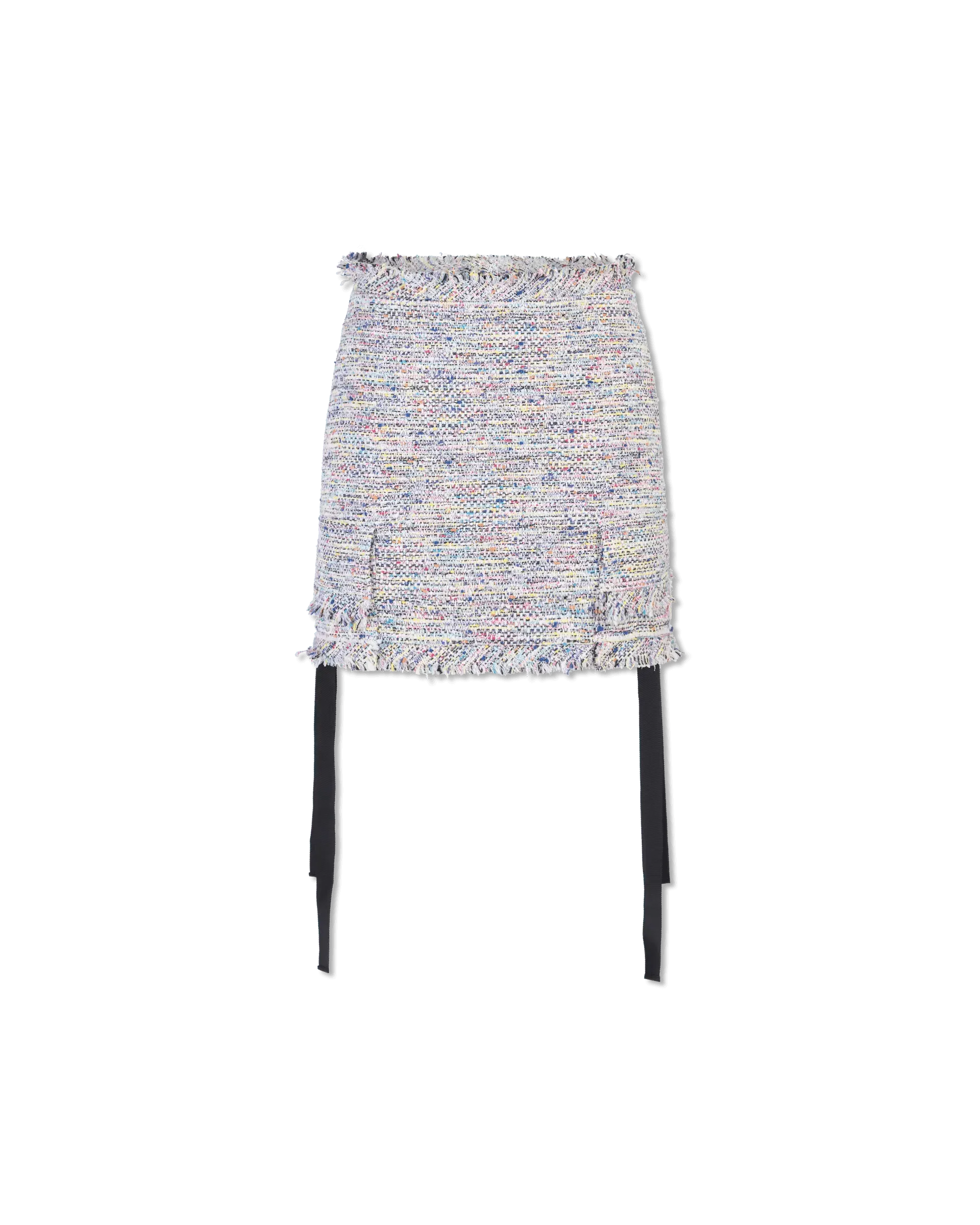 Tweed Mini Skirt - DIHSAN
