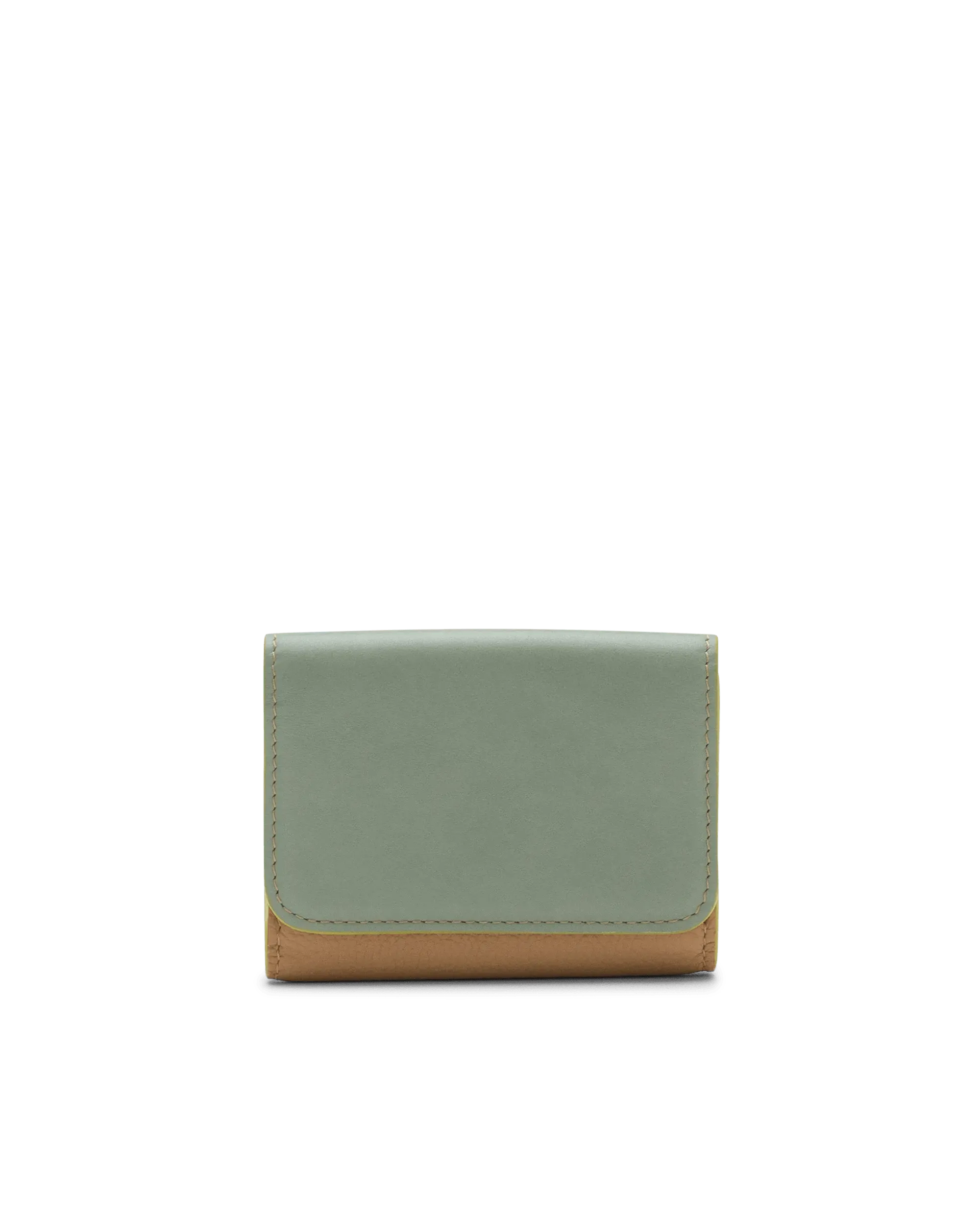 Layers Compact Leather Wallet - DIHSAN