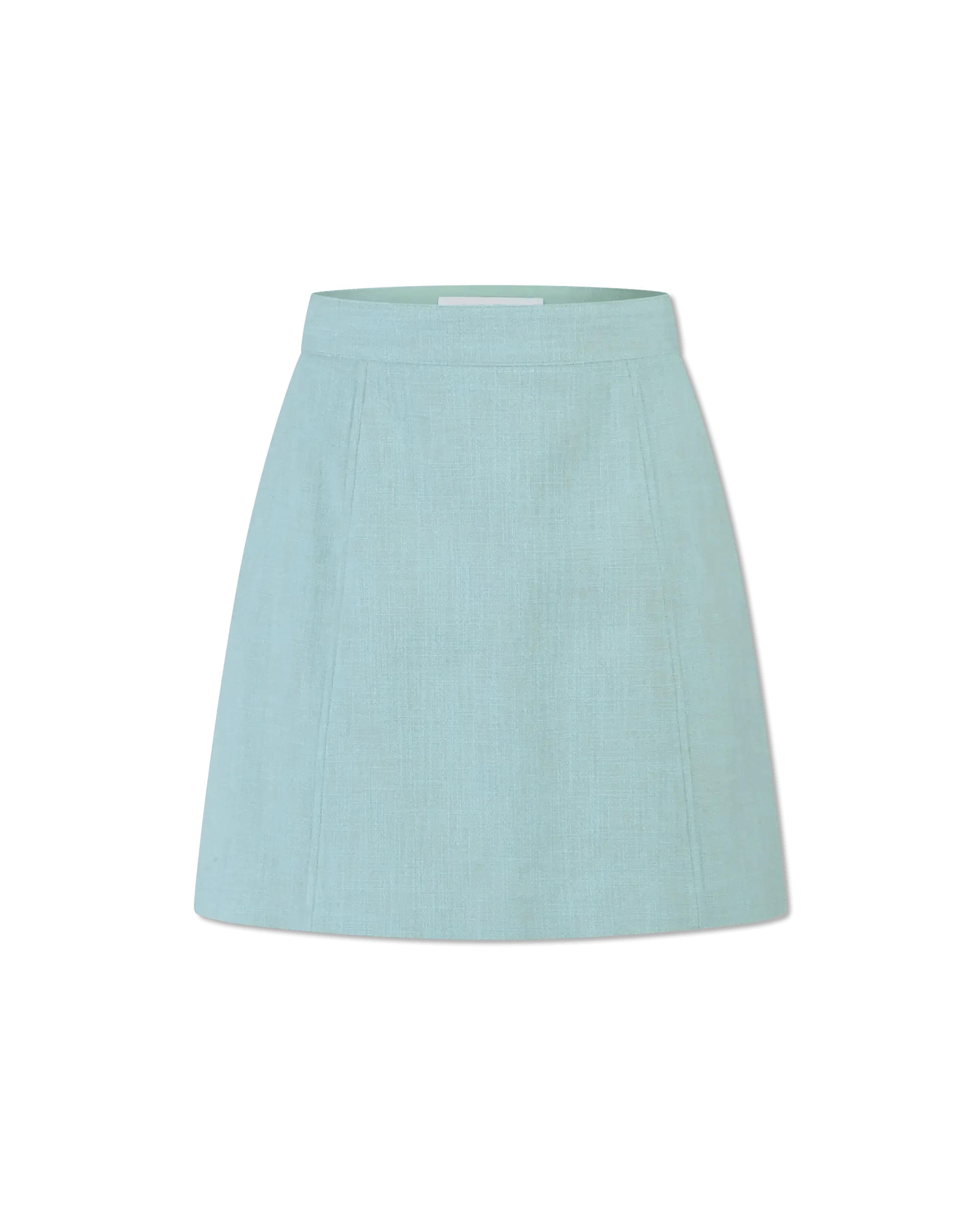 Linen Mini Skirt - DIHSAN