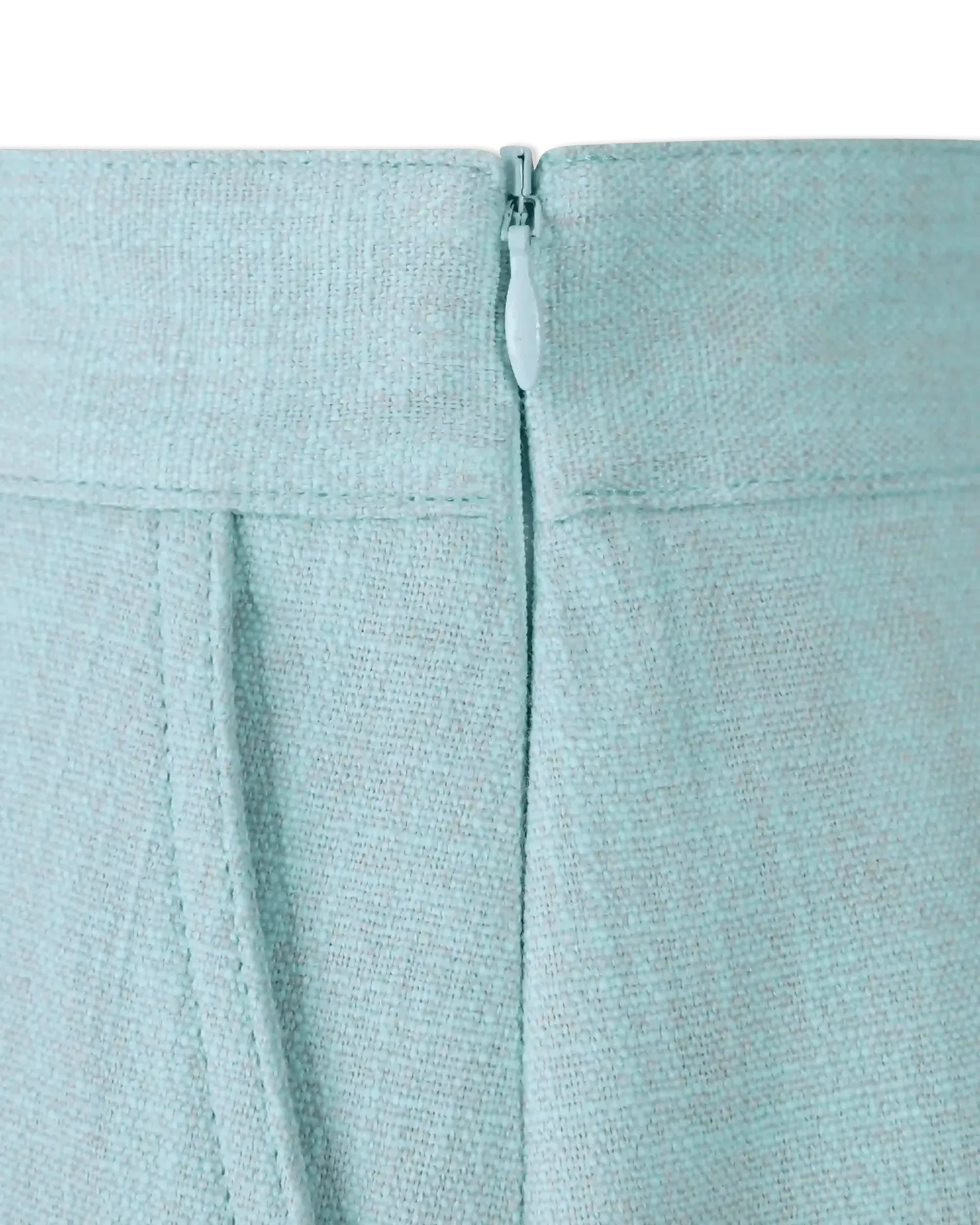 Linen Mini Skirt - DIHSAN
