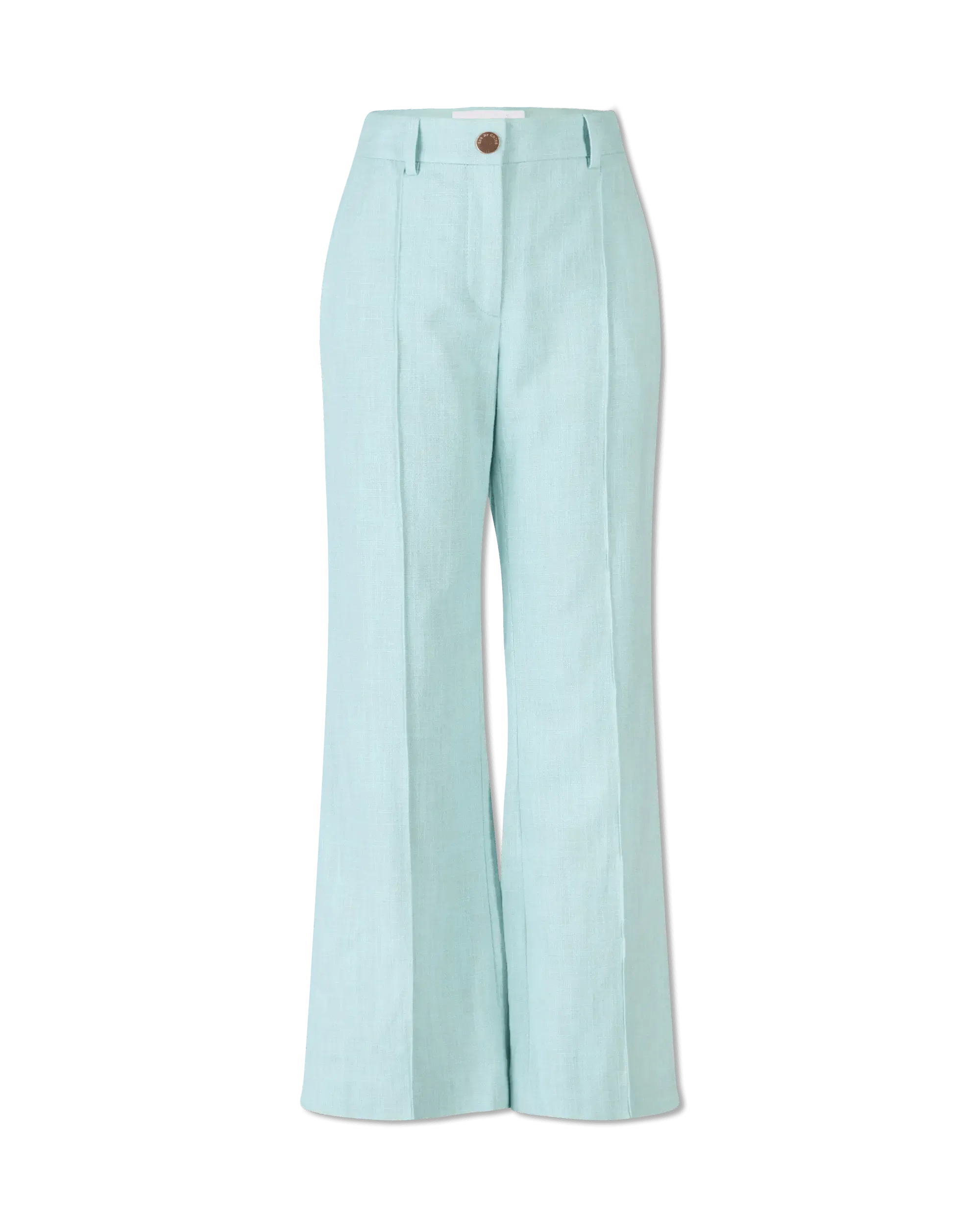 Linen Straight Leg Pants - DIHSAN