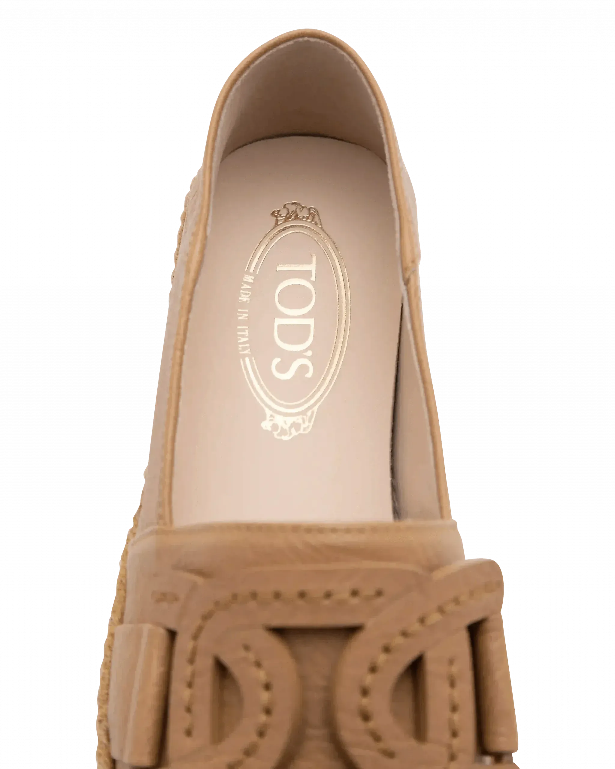 Kate Gommino Rafia Espadrilles - DIHSAN