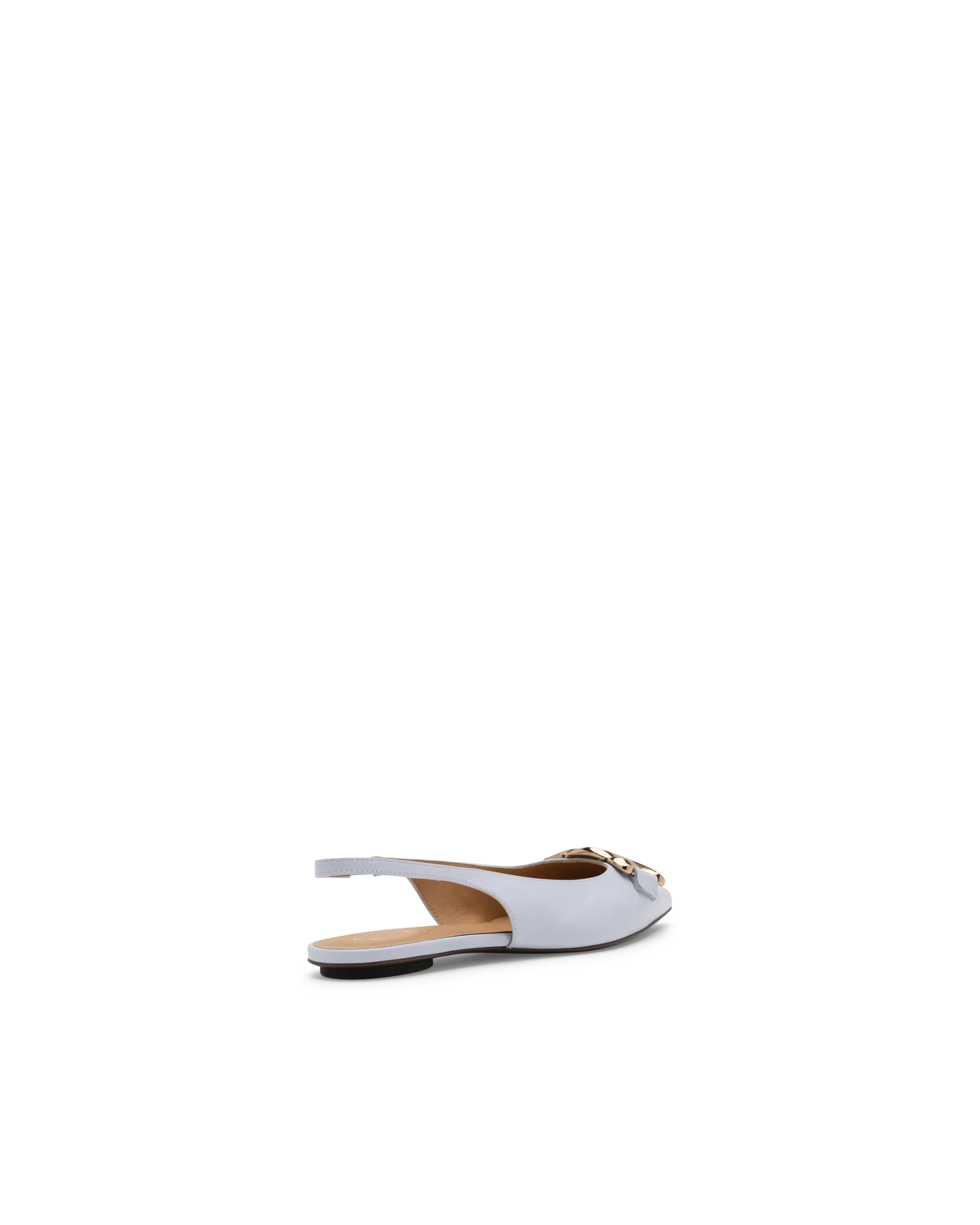 Slingback Pointy Toe Ballerinas - DIHSAN