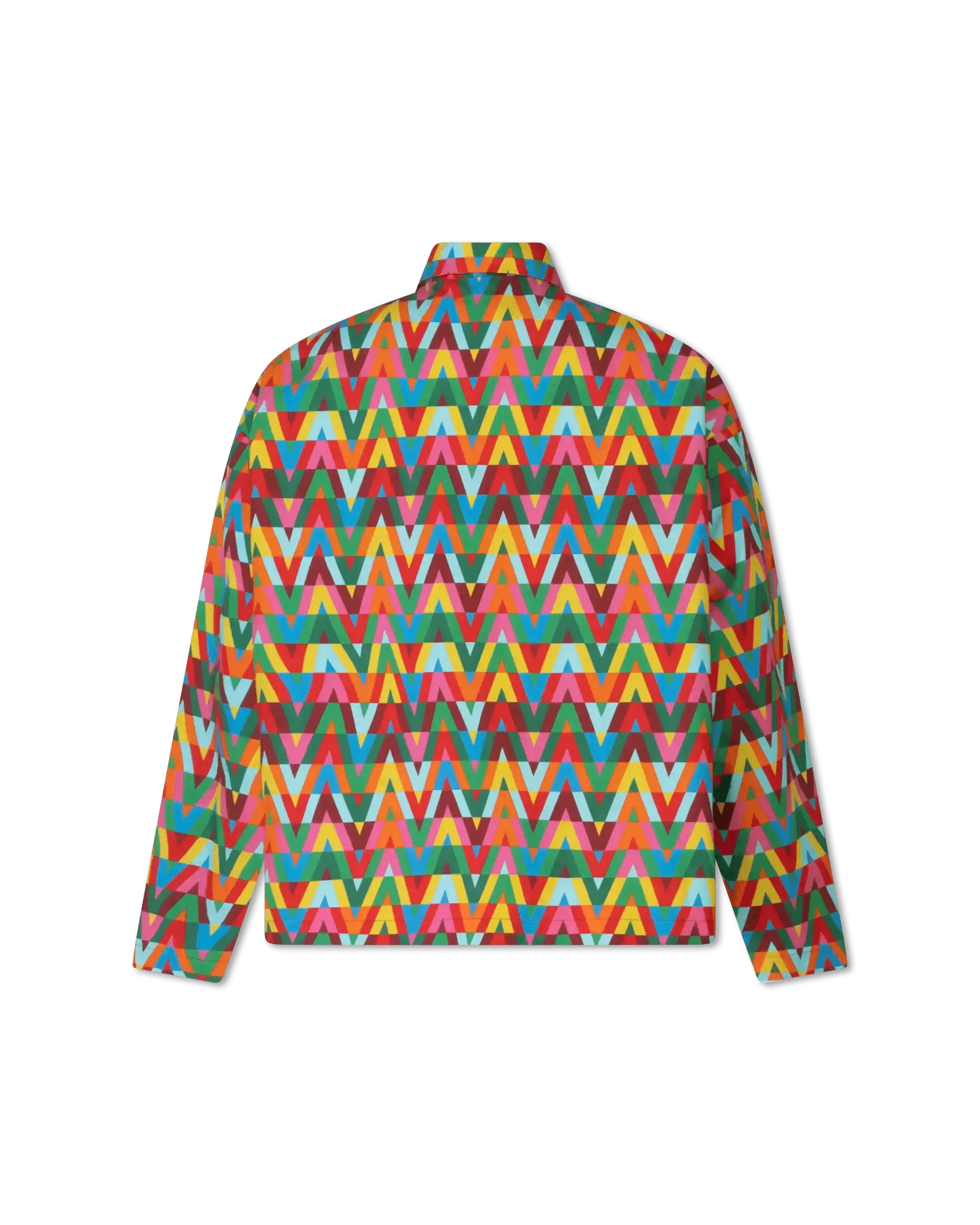 V Optical Multicolor Shirt - DIHSAN