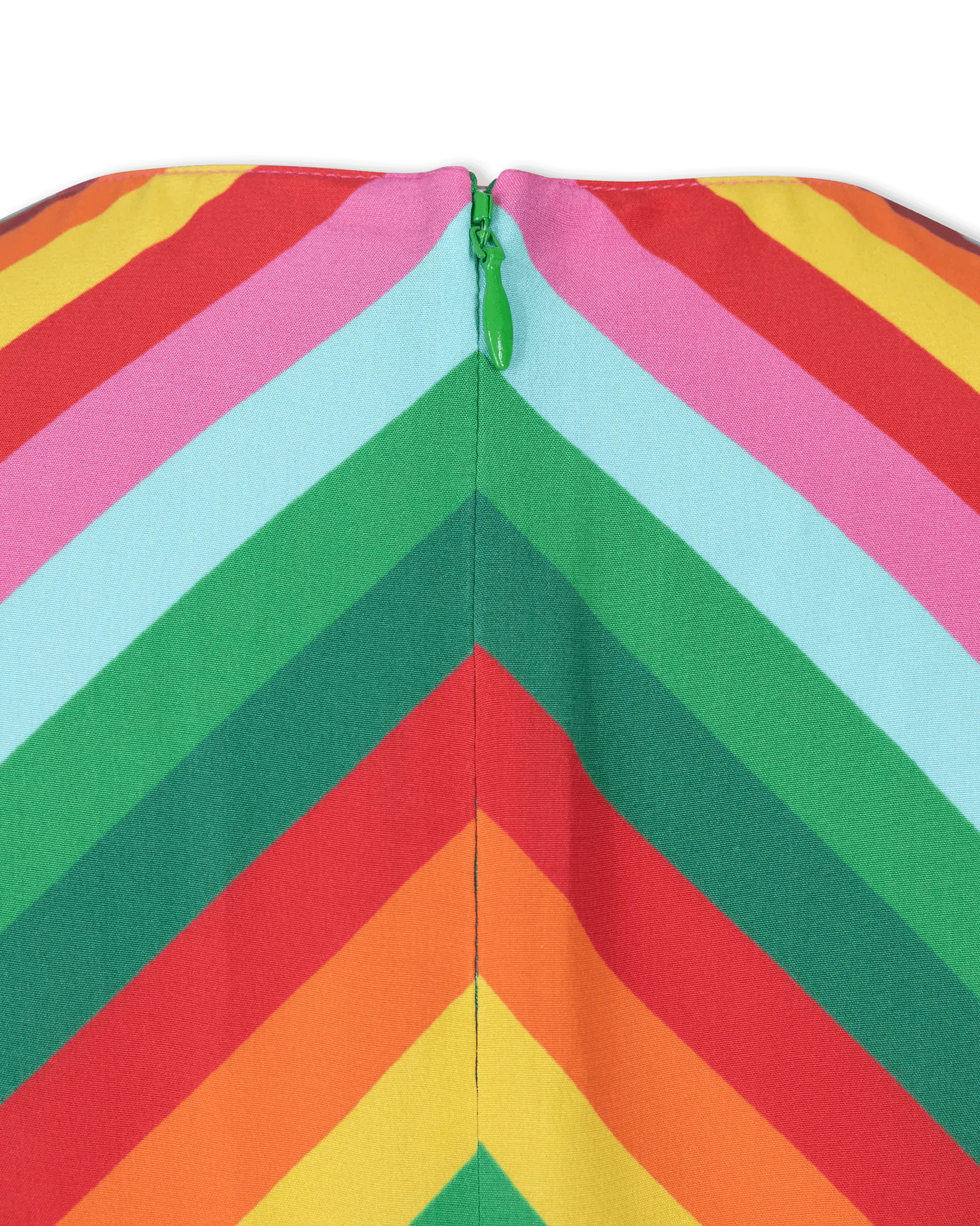 Optical Multicolor Printed Mini Dress - DIHSAN