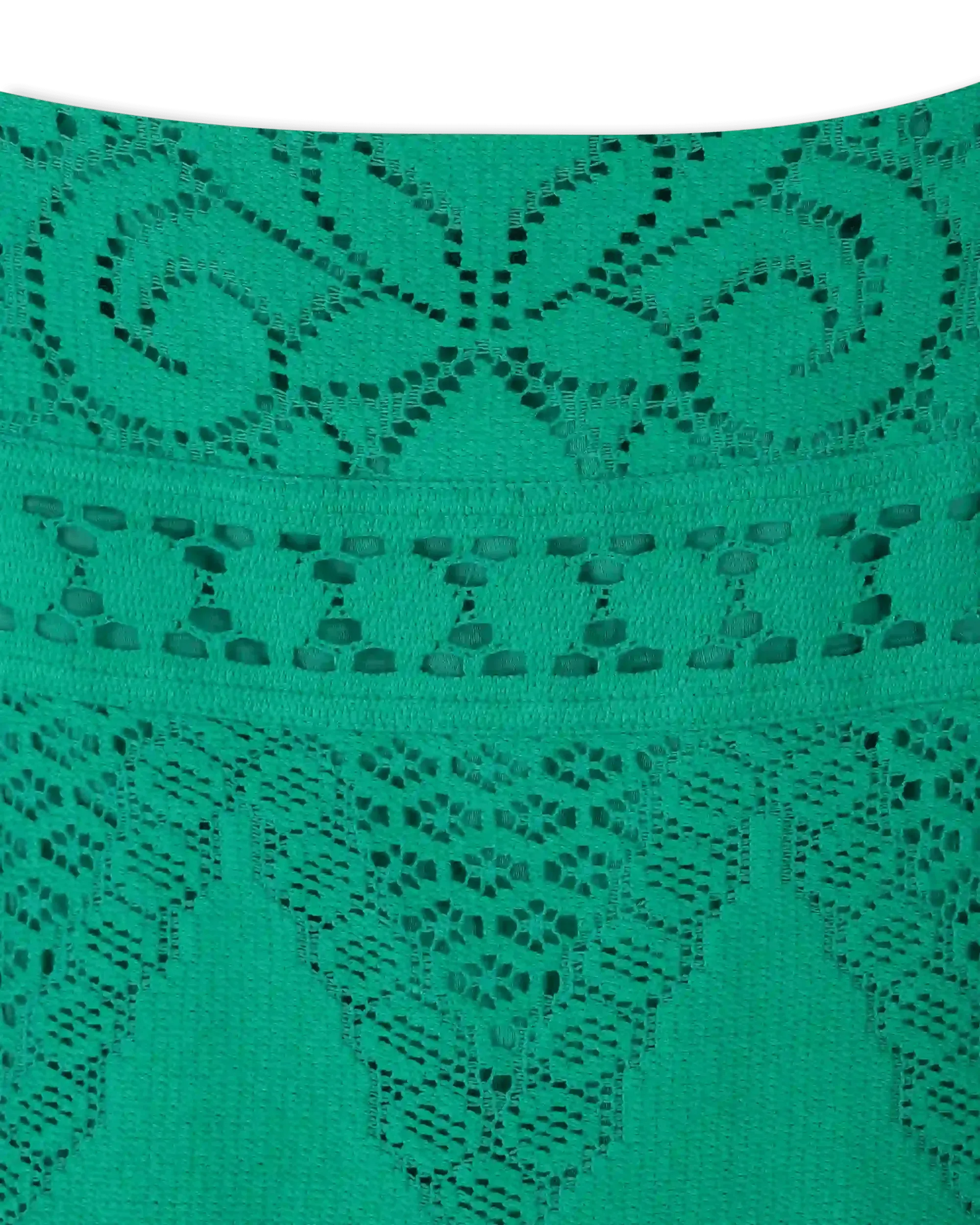 V-Neck Floral Lace Maxi Dress - DIHSAN