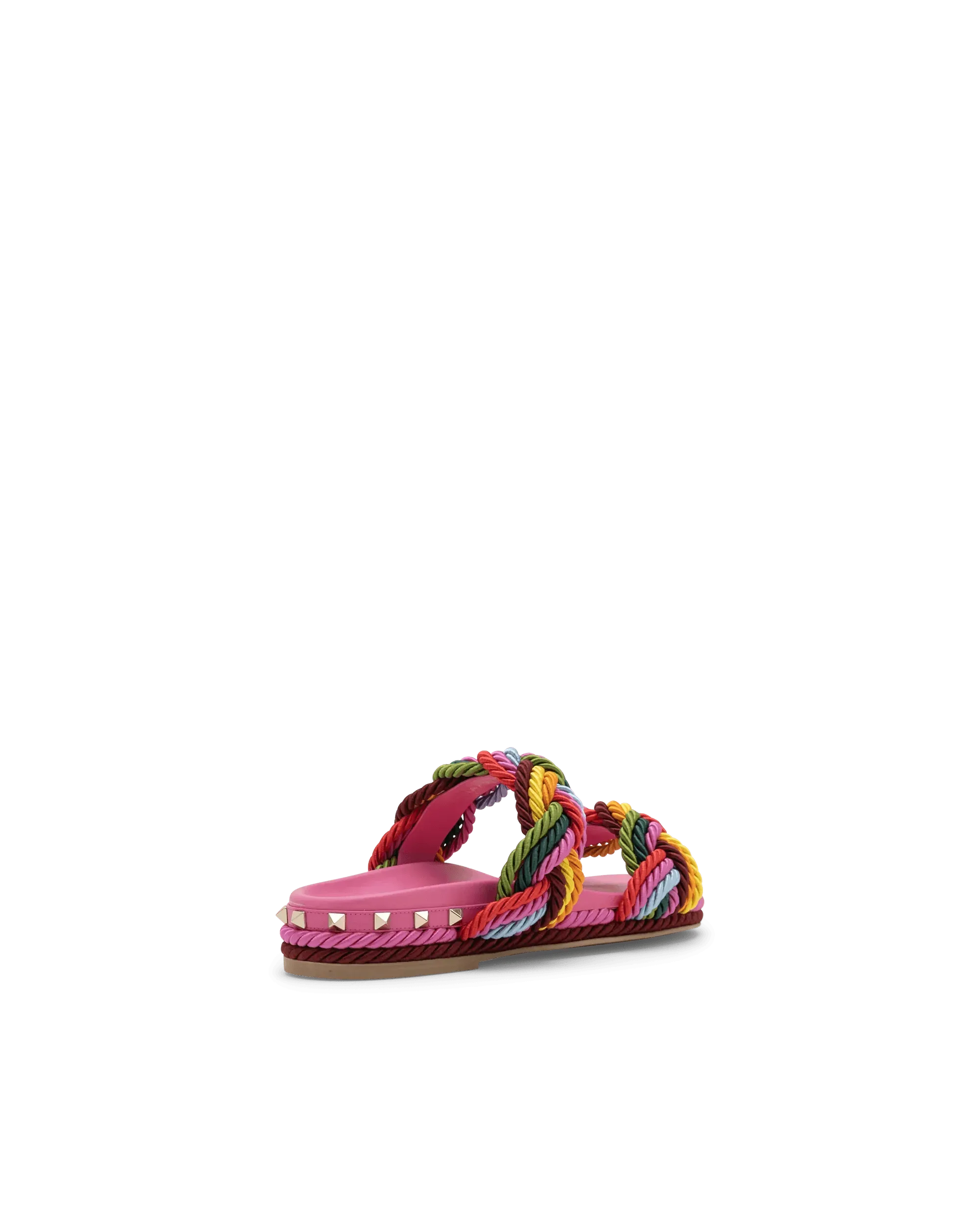 Rockstud Braided Slides - DIHSAN