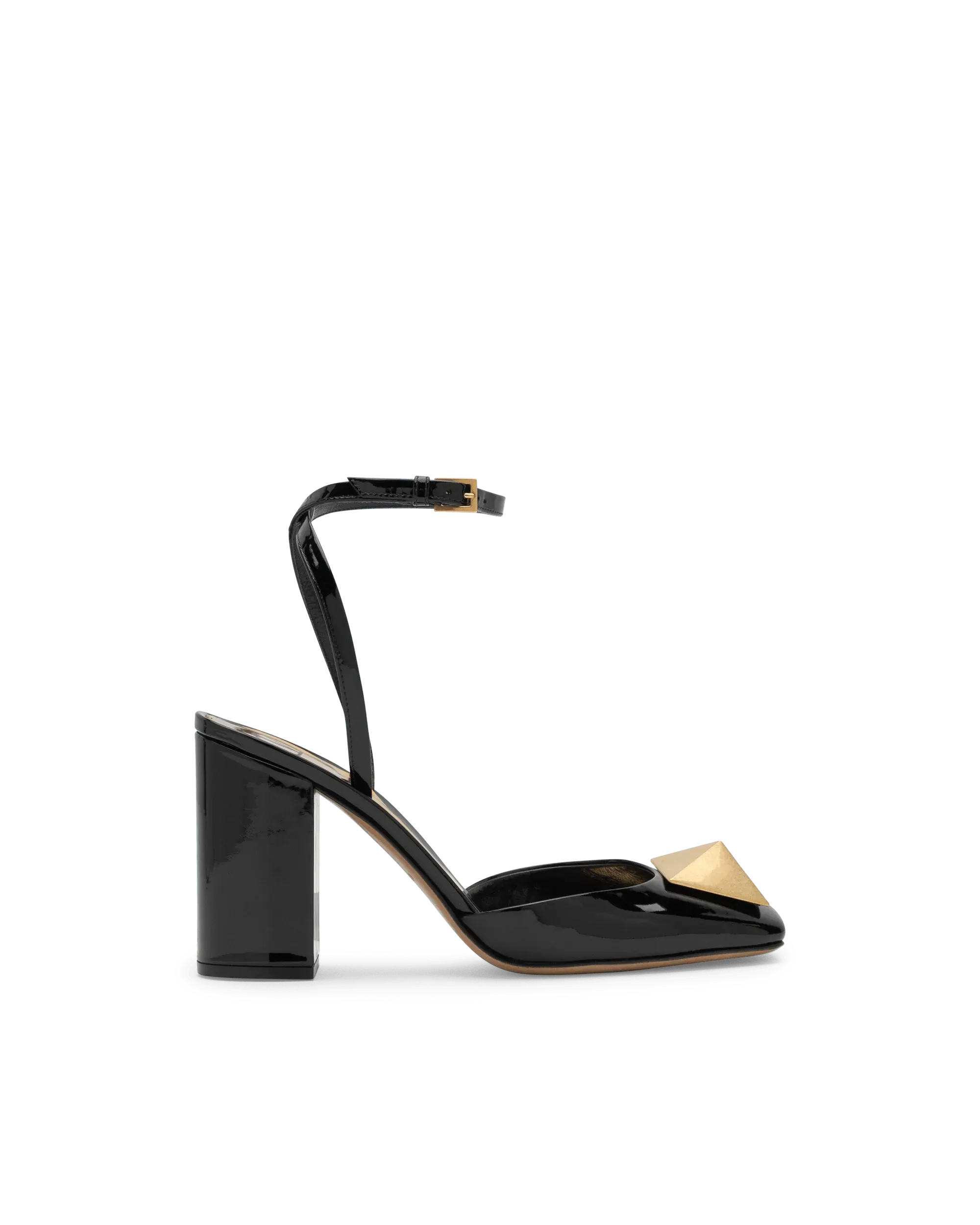 Maxi Stud Ankle Strap T.90 Pumps - DIHSAN