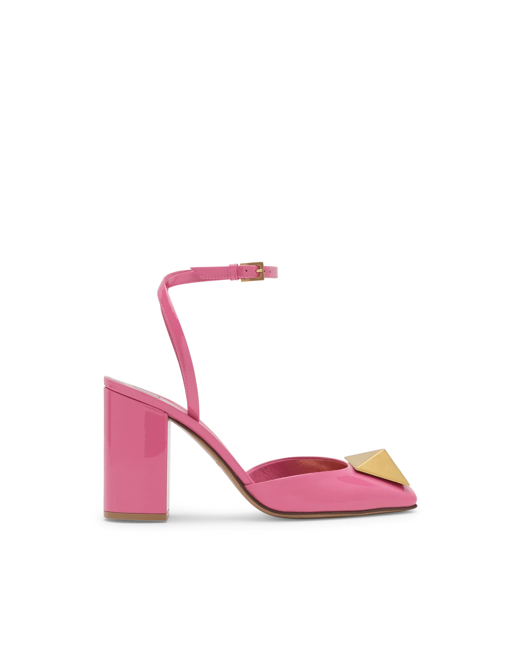 Maxi Stud Ankle Strap T.90 Pumps - DIHSAN