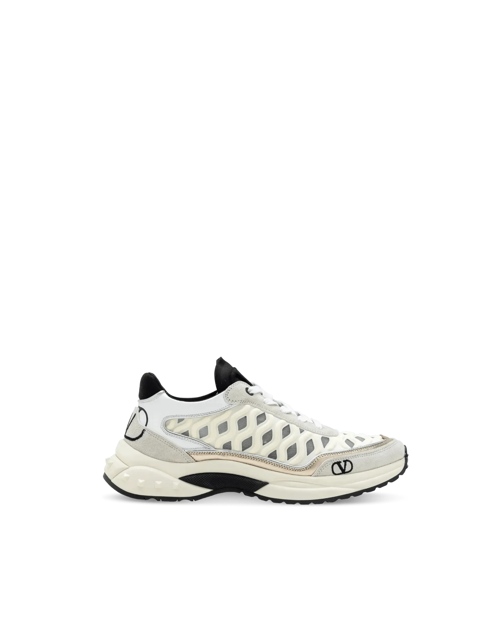 Ready Go Runner Lattice Overlay Sneakers - DIHSAN