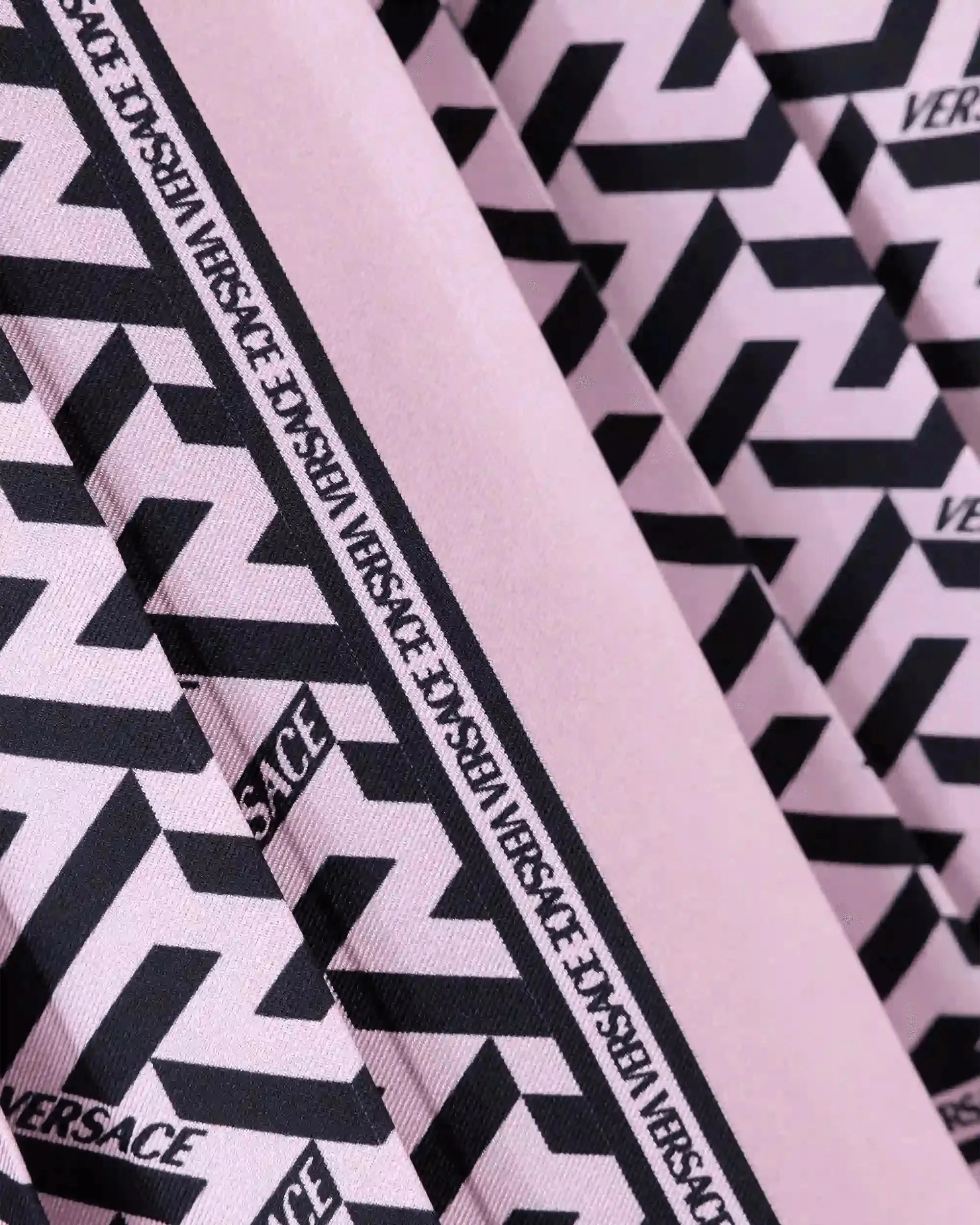 Twill Monogram Pleated Mini Skirt - DIHSAN