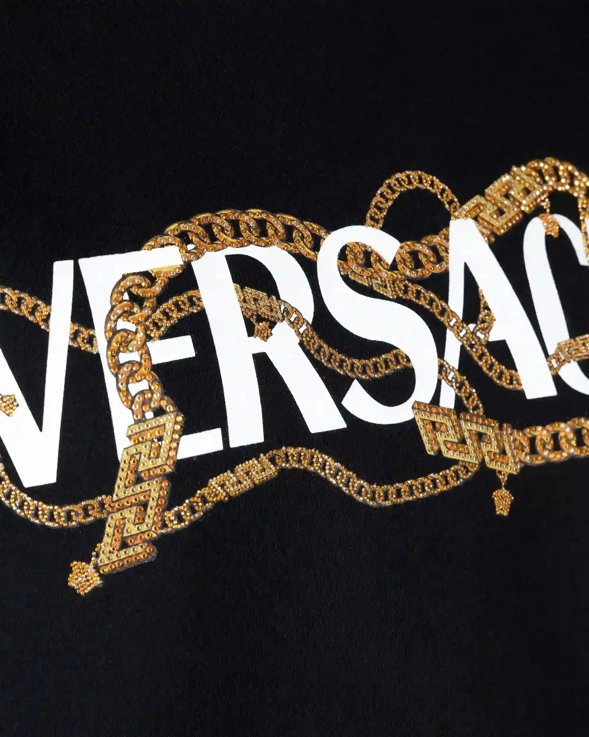 Metallic Logo Sweatshirt - DIHSAN