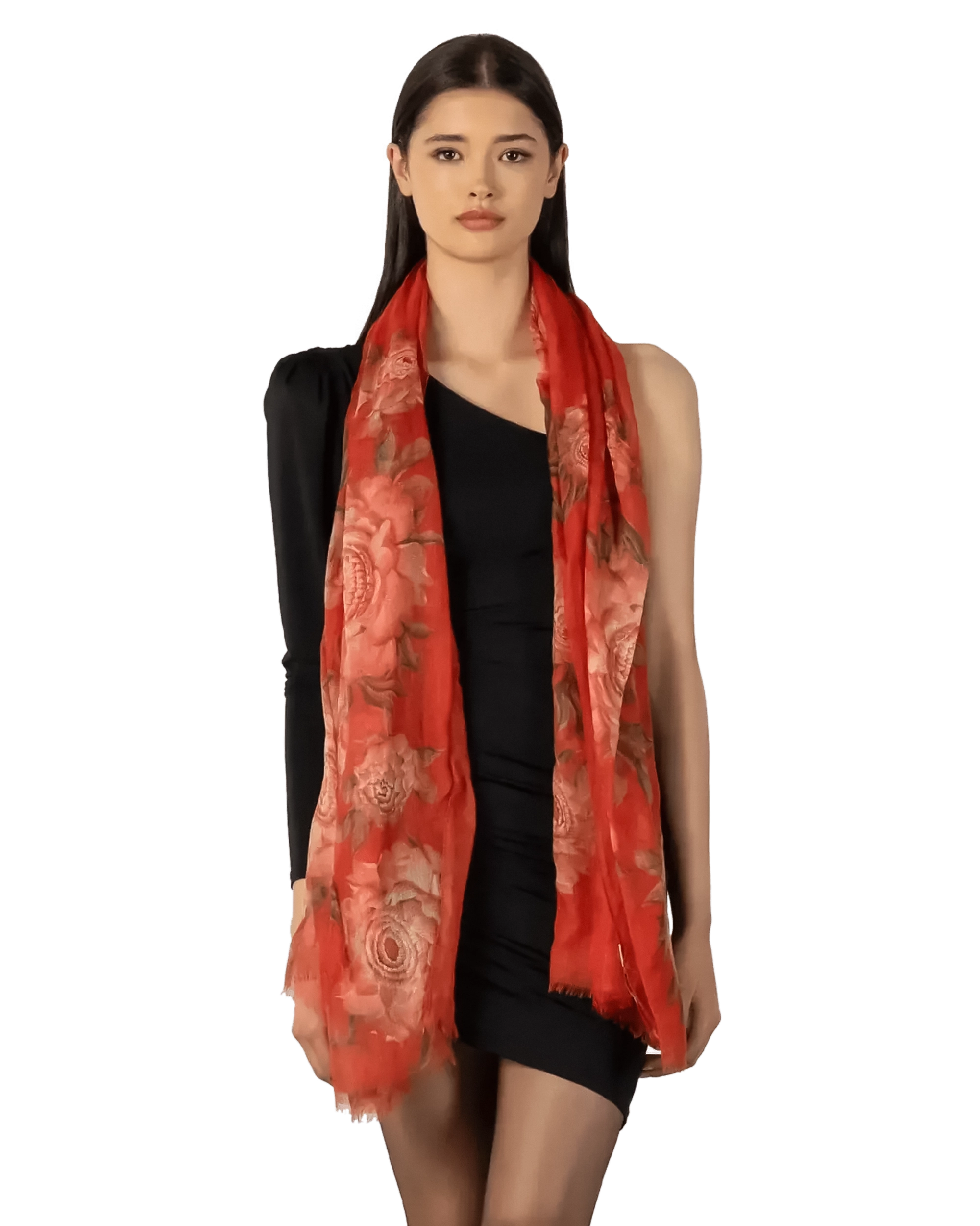 Agnona Printed Cashmere Scarf