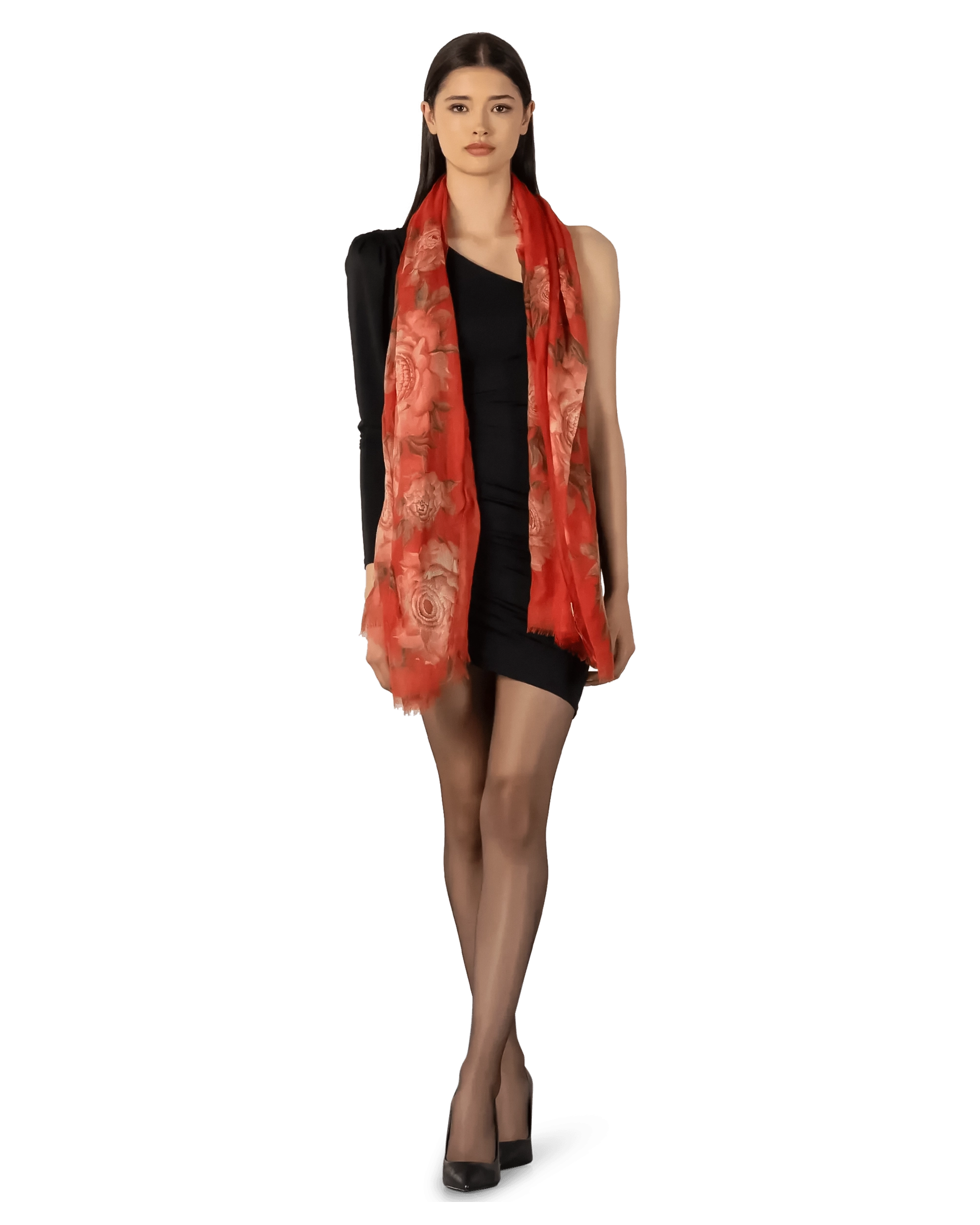 Agnona Printed Cashmere Scarf