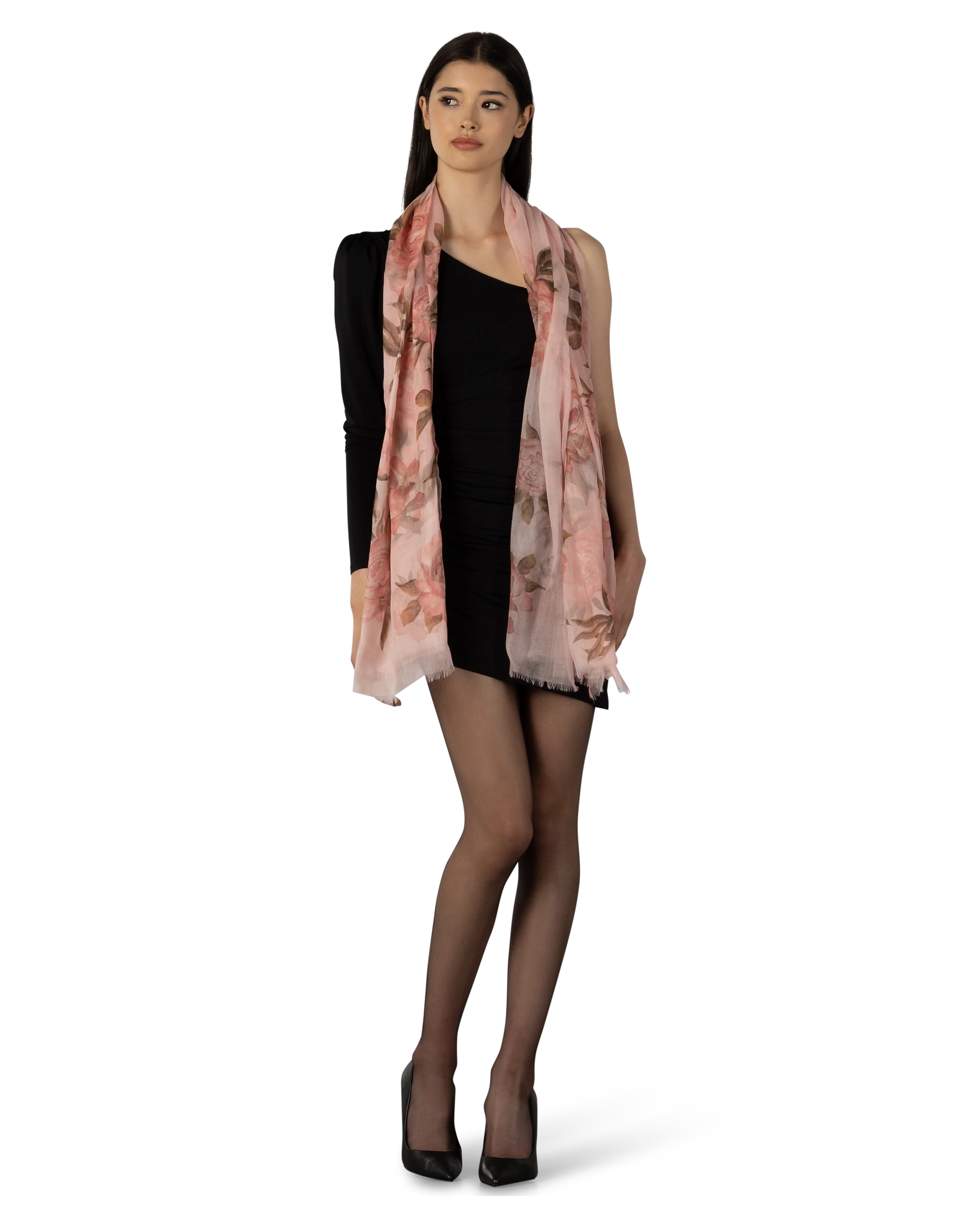 Agnona Printed Cashmere Scarf