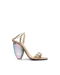Pebble Queen Plexi-Heel Sandals - DIHSAN