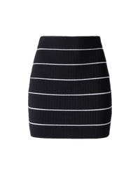 Striped Knit Skirt - DIHSAN