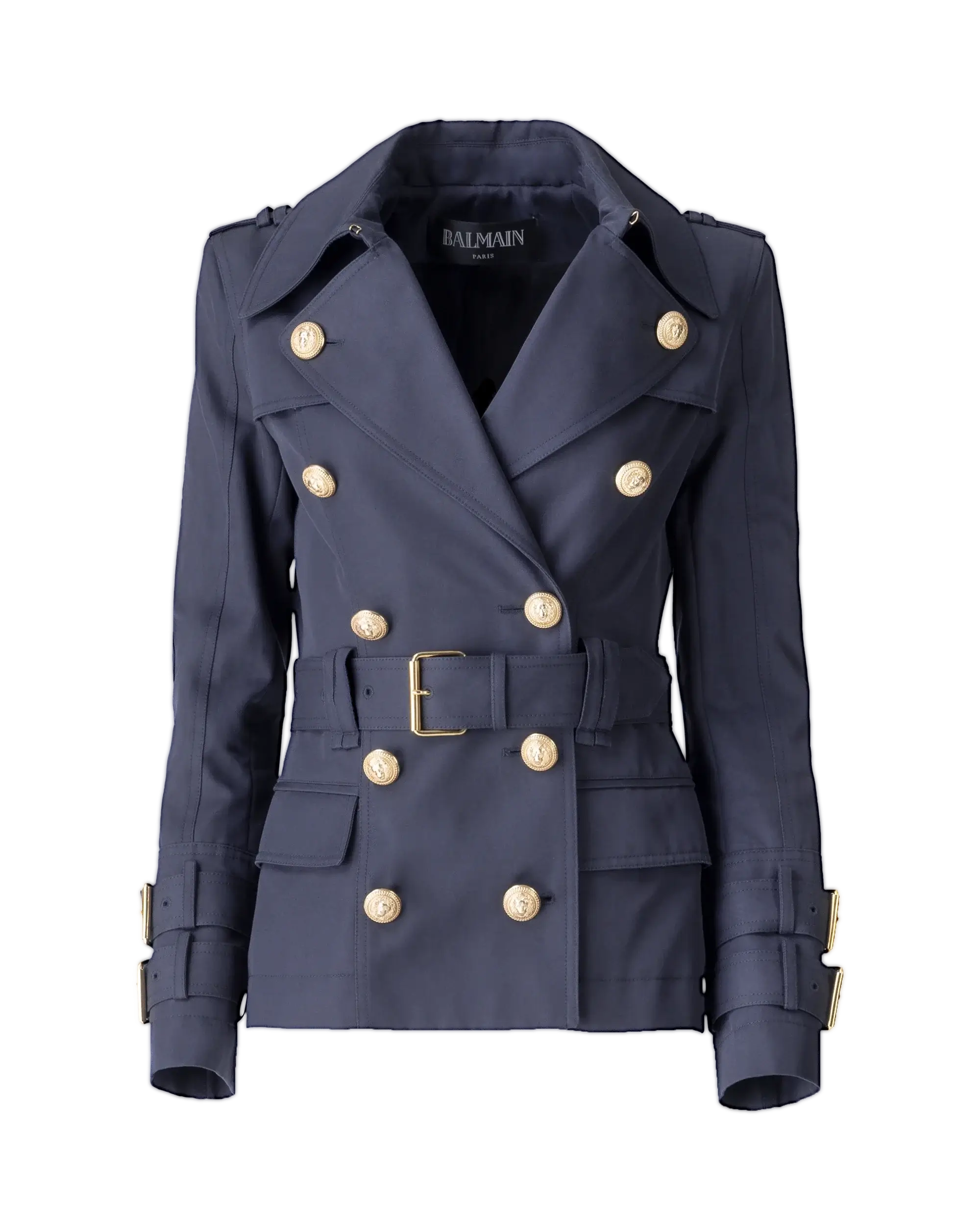Classic Belted Overcoat