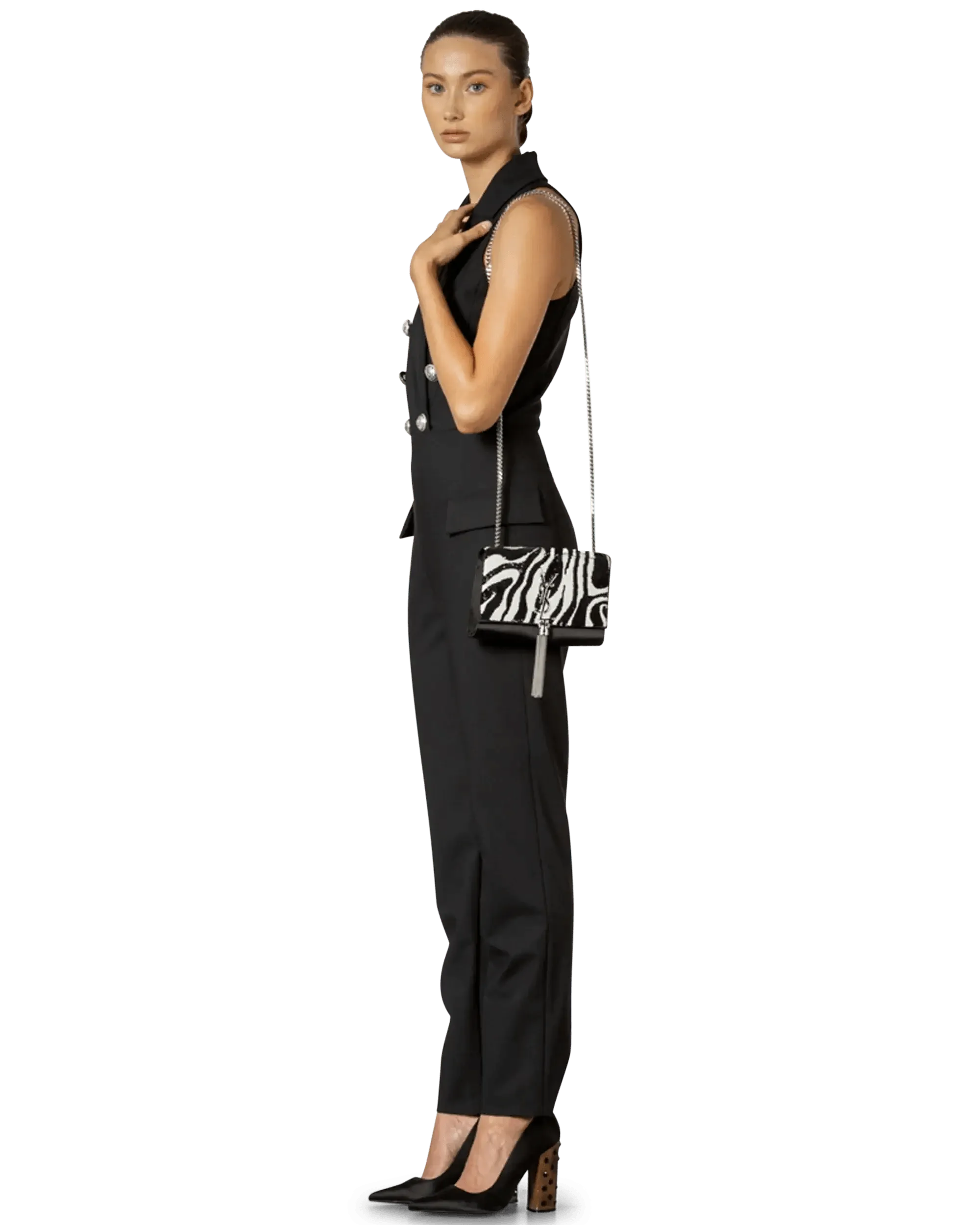 Kate Sequin Zebra Tassel