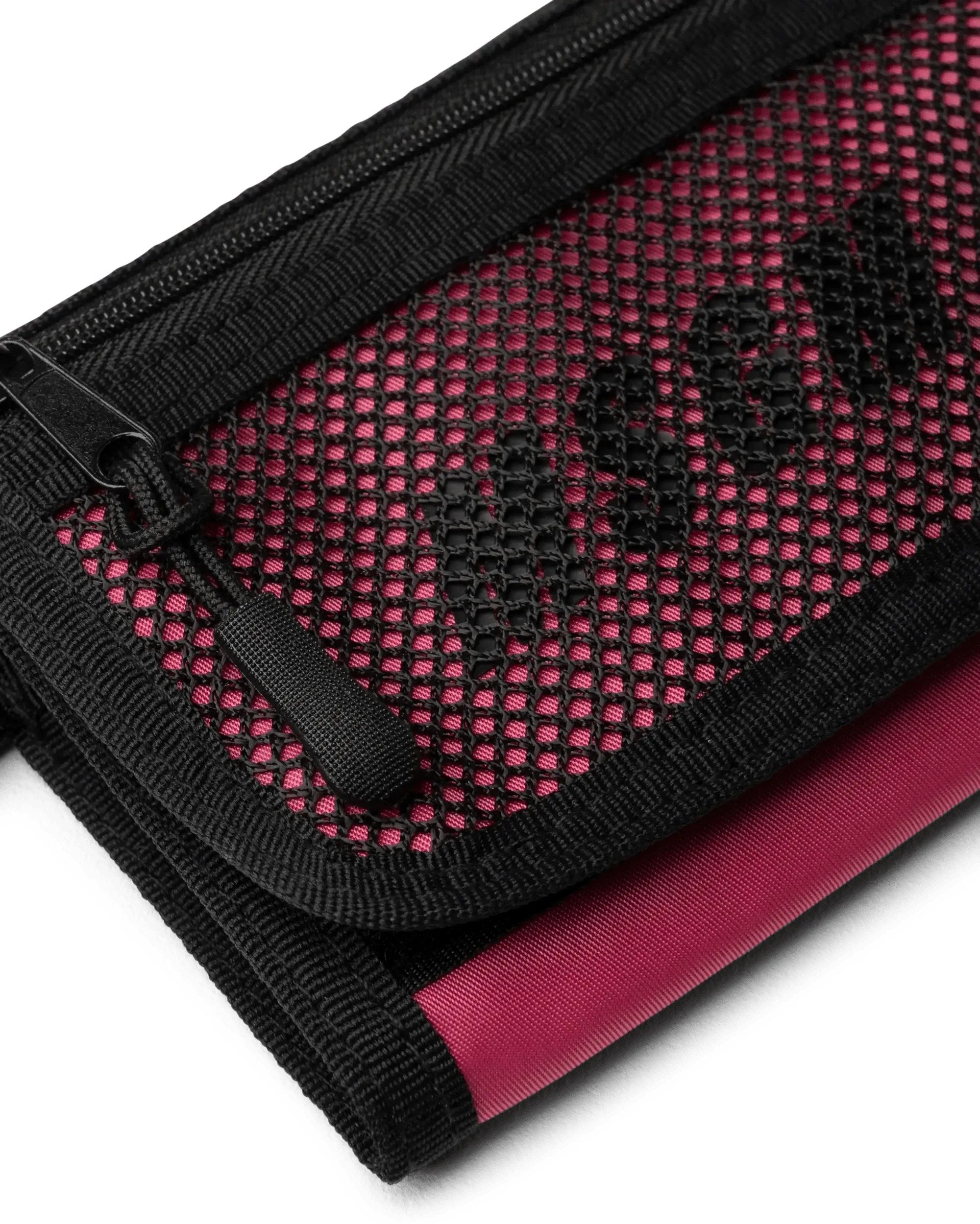 Mesh Front Velcro Wallet