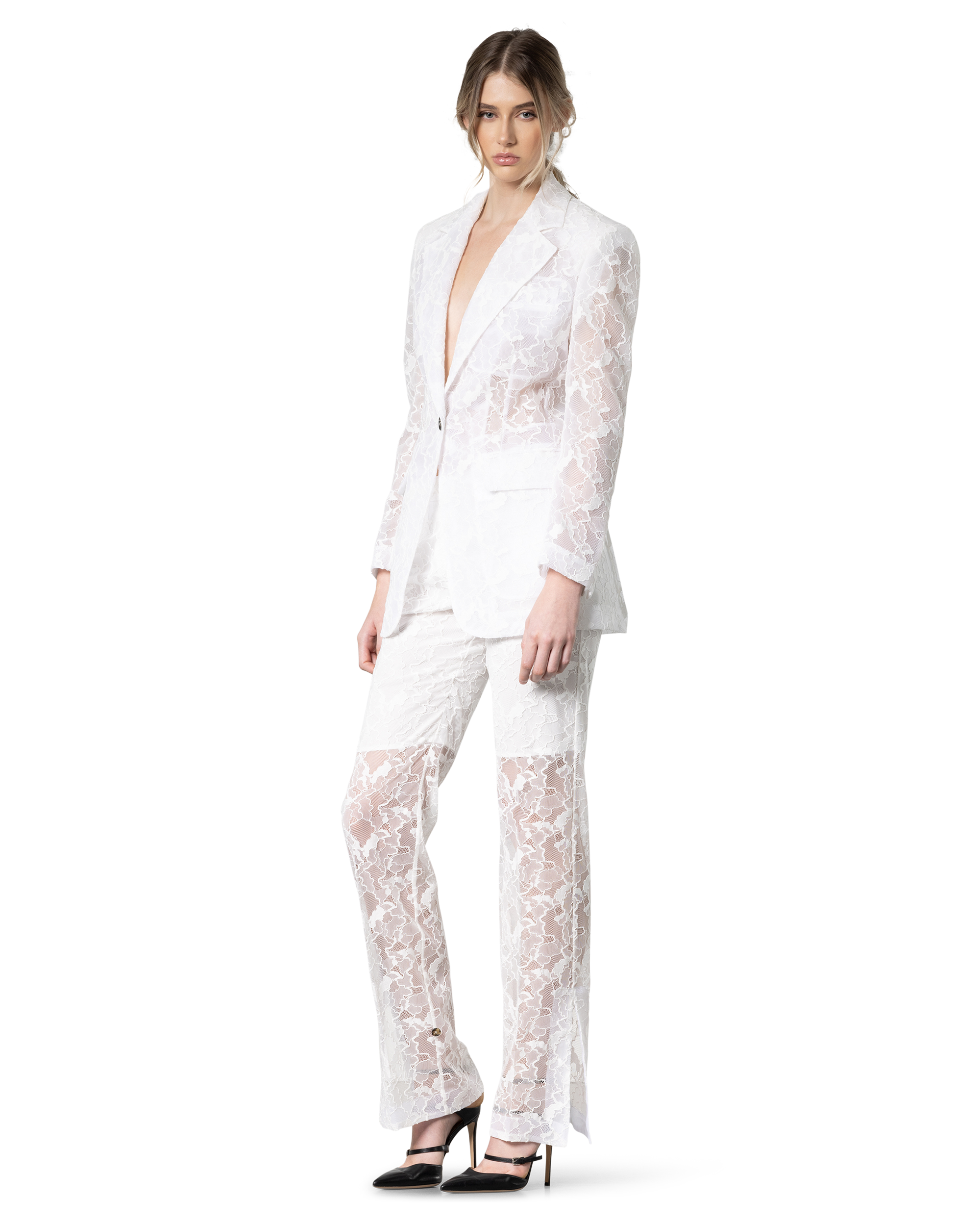 MSGM Straight Lace Pants