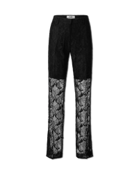 Lace Straight Leg Pants - DIHSAN
