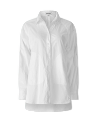 Poplin Button-Up Tunic - DIHSAN