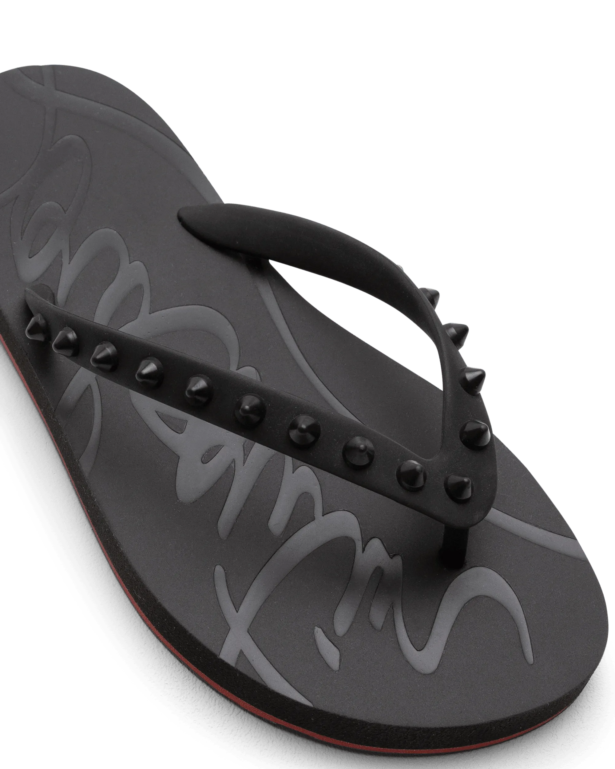 Loubi Spike Flip Flops