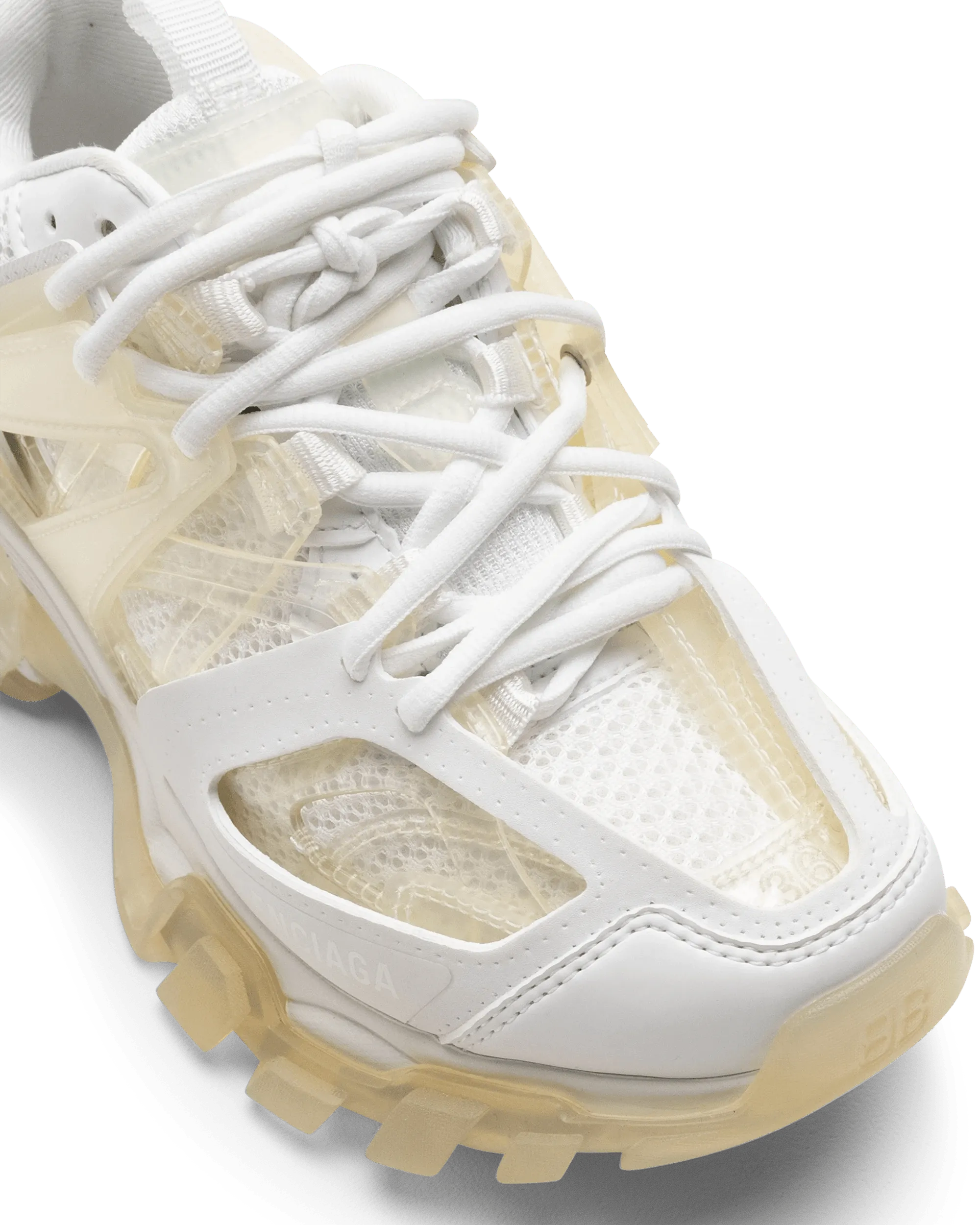 Transparent Sole Track Sneakers